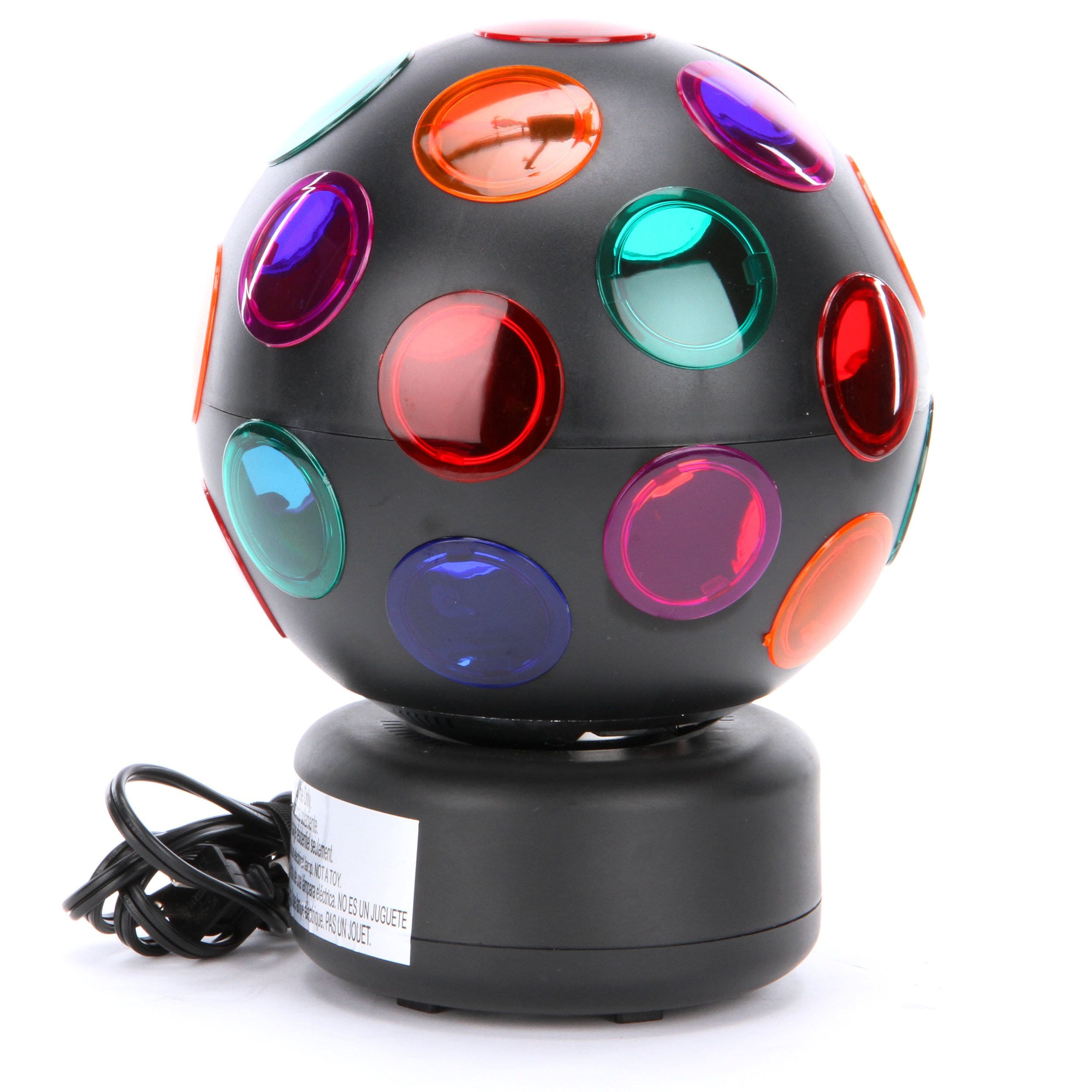 Style Selections 10.6-in Multicolor Disco Ball Party Light Disco Ball Lamp  Light in the Novelty Lights department at