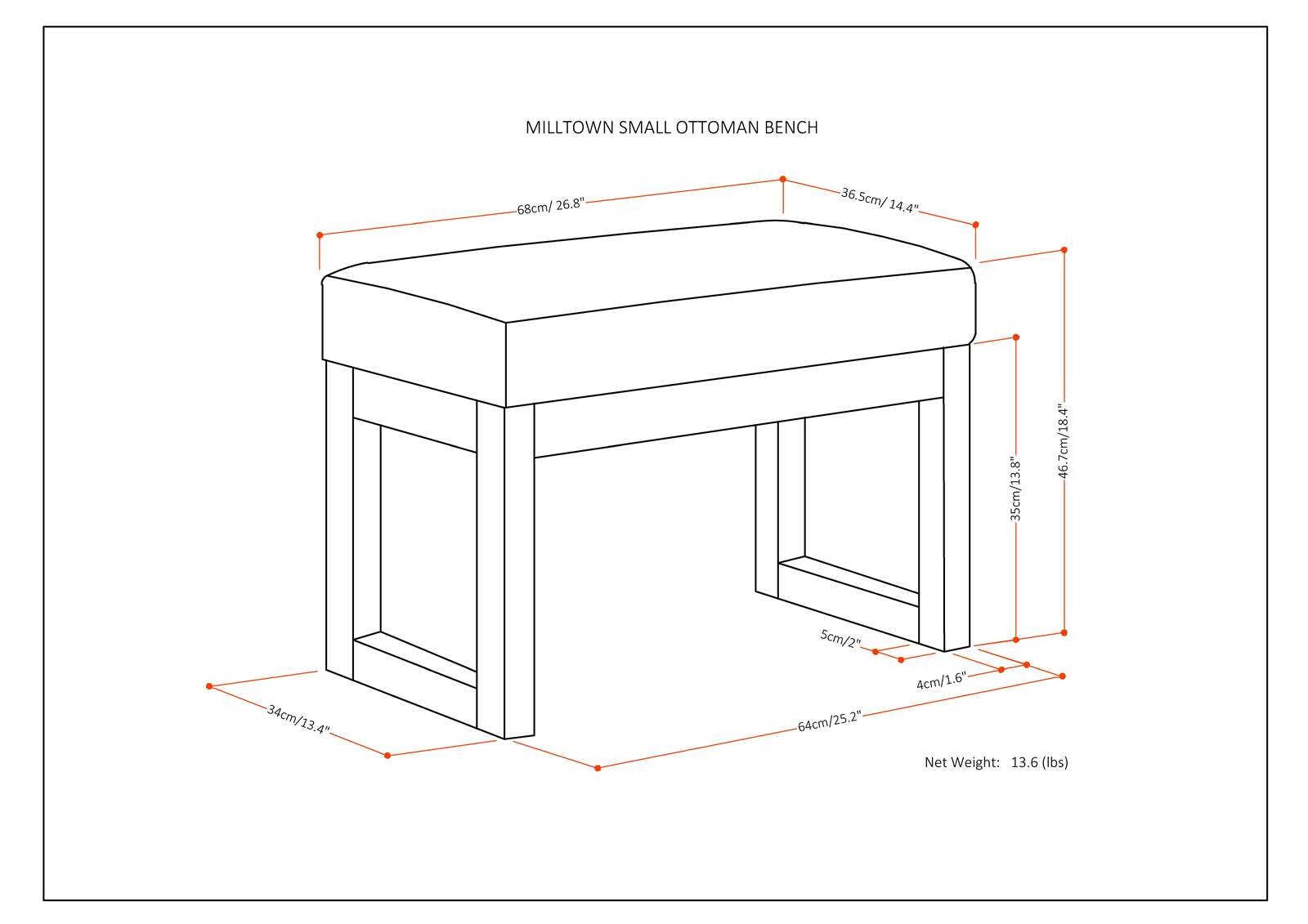 Simpli Home AXCOT-252S-DBR Indoor-Ottomans - View #10