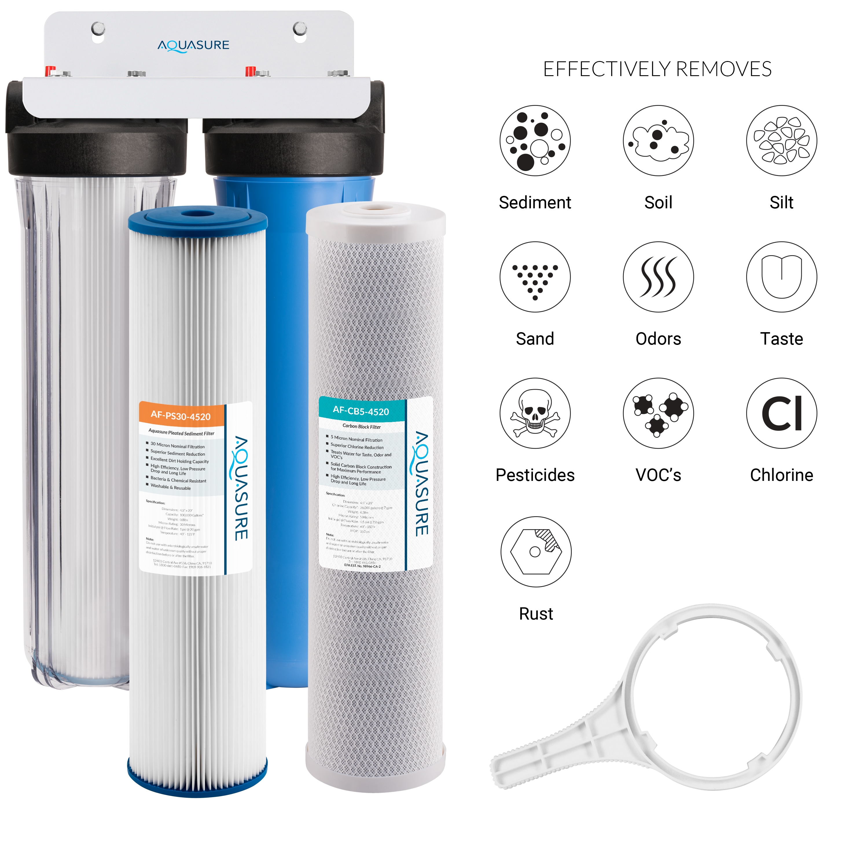 AQUASURE AS-F220PSCB Whole-House-Filtration-Systems - View #2