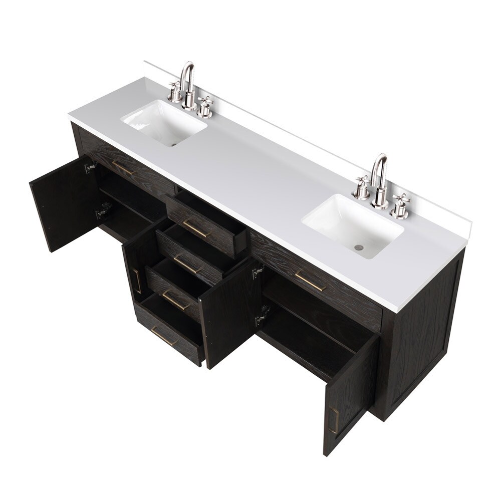 Lexora LVGI84DK301 Bath-Vanity-Combo - View #5