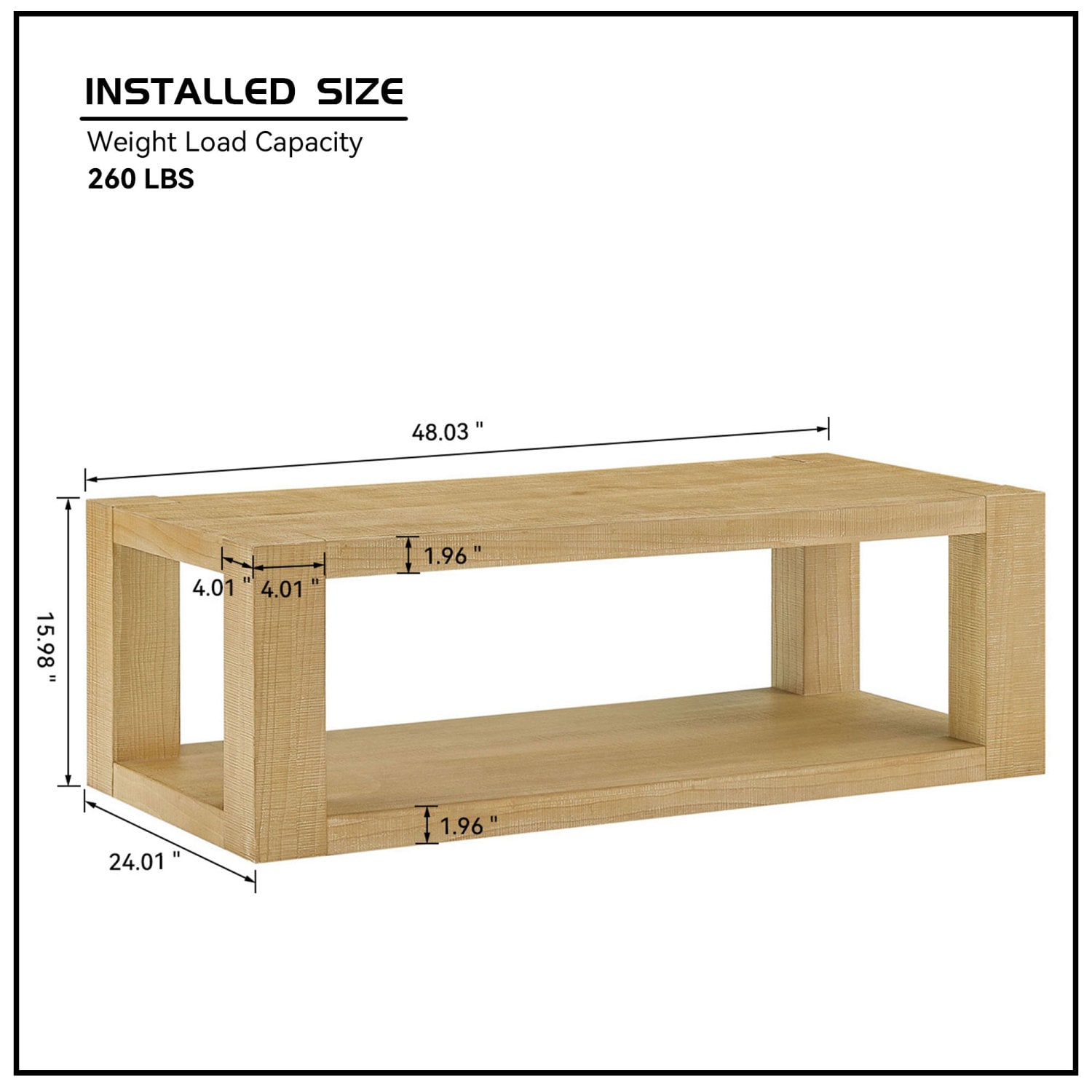 Streamdale Furniture W2582P344069 Console-Sofa-Tables - View #7