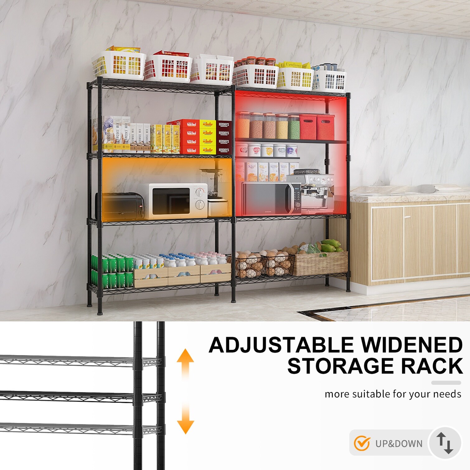 SunJet MT6I24FC0CEL Free-Standing-Shelving - View #4