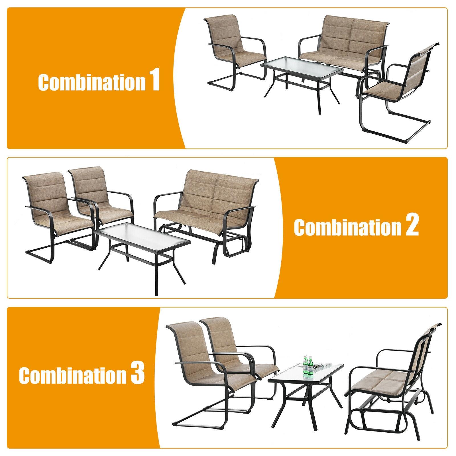 BABOOM BOM-3WL--CF-CO Patio-Conversation-Sets - View #7