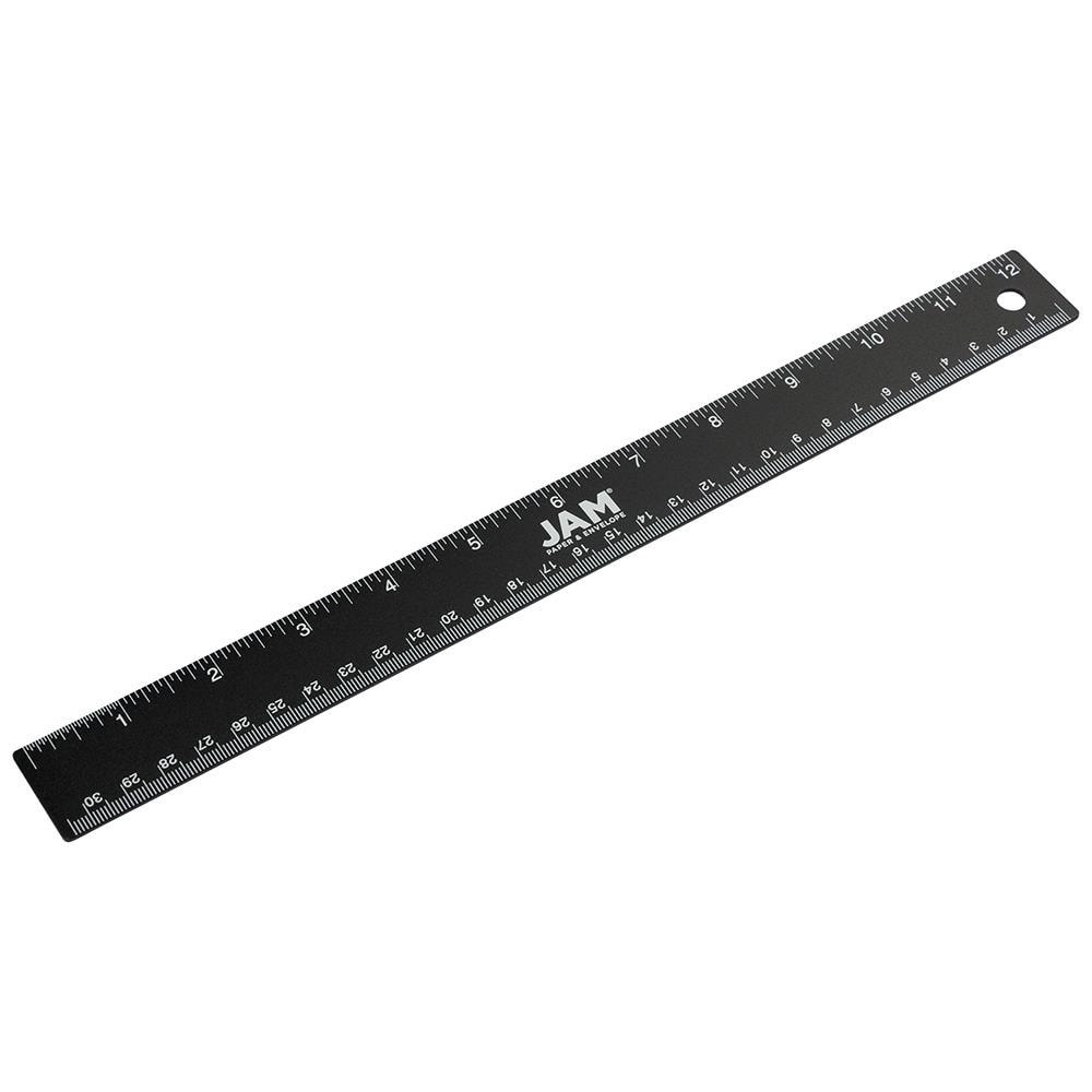 6 Inch Stainless Steel Ruler Flexible Aluminum Ruler for Excellent  Precision and Accuracy 2 Pack.
