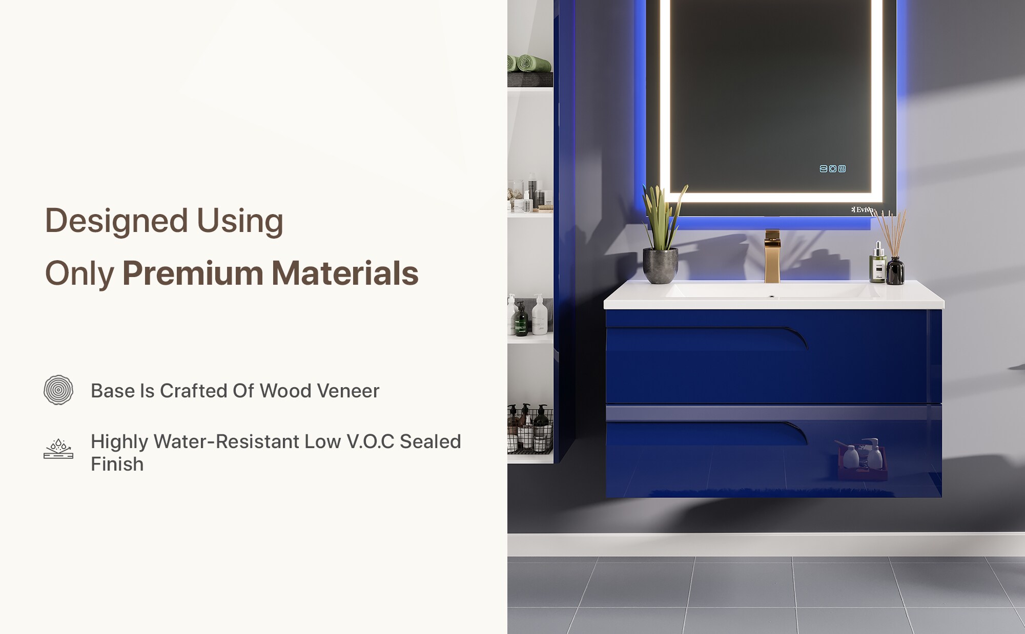 Eviva EVVN23-39BLU-WM Bath-Vanity-Combo - View #9