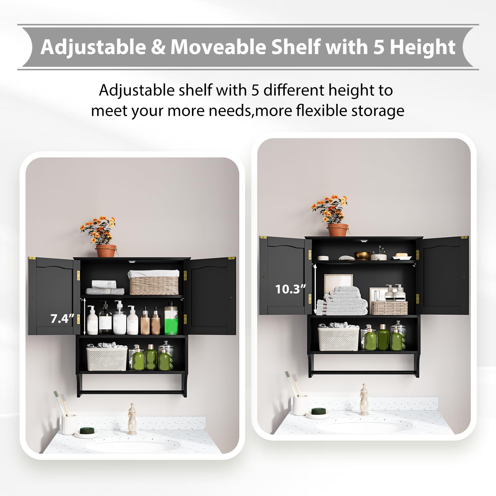Lovav 5749848247158 Bathroom-Wall-Cabinets - View #4