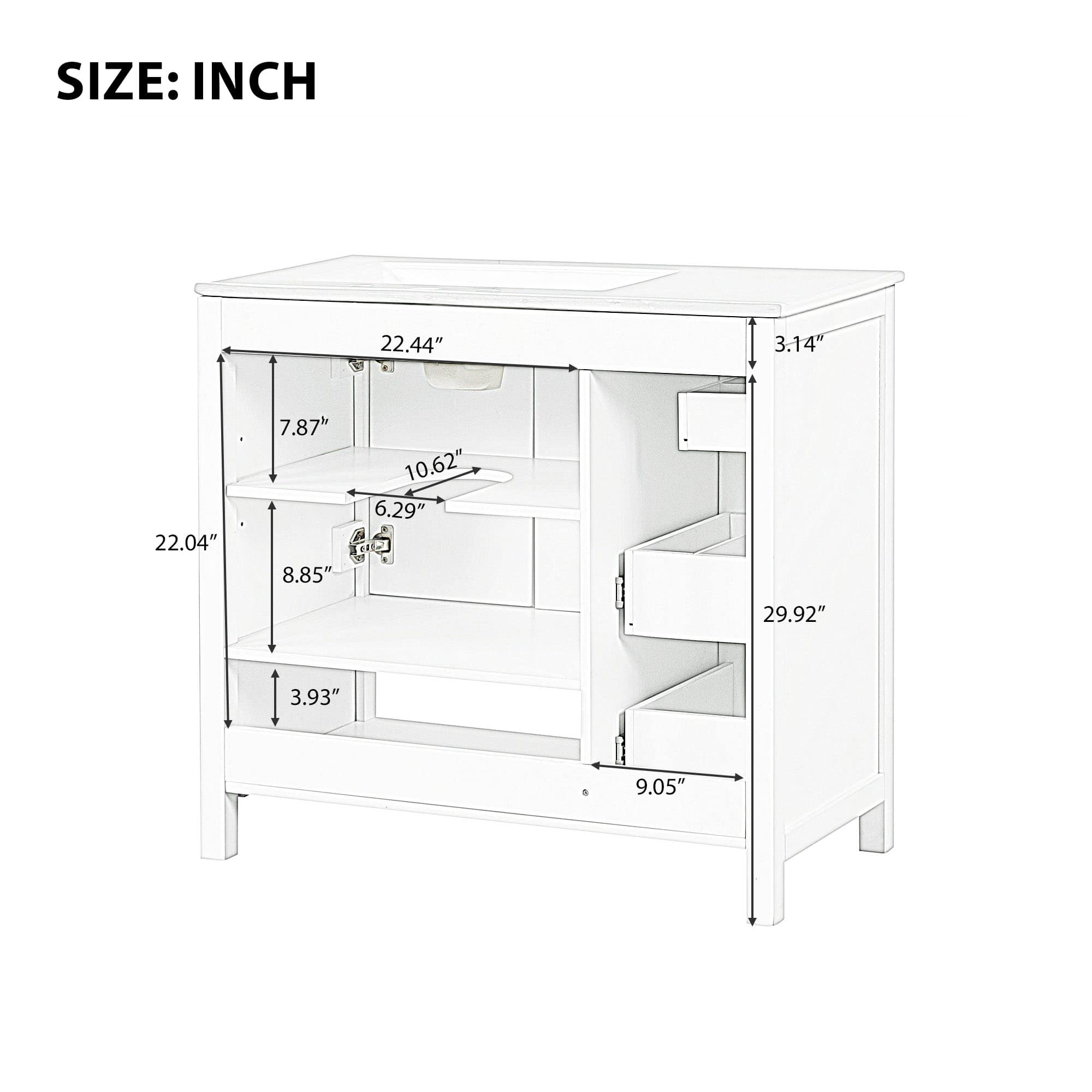 Vynxaria LEXY1199-DJYS-SZT014 Bath-Vanity-Combo - View #9