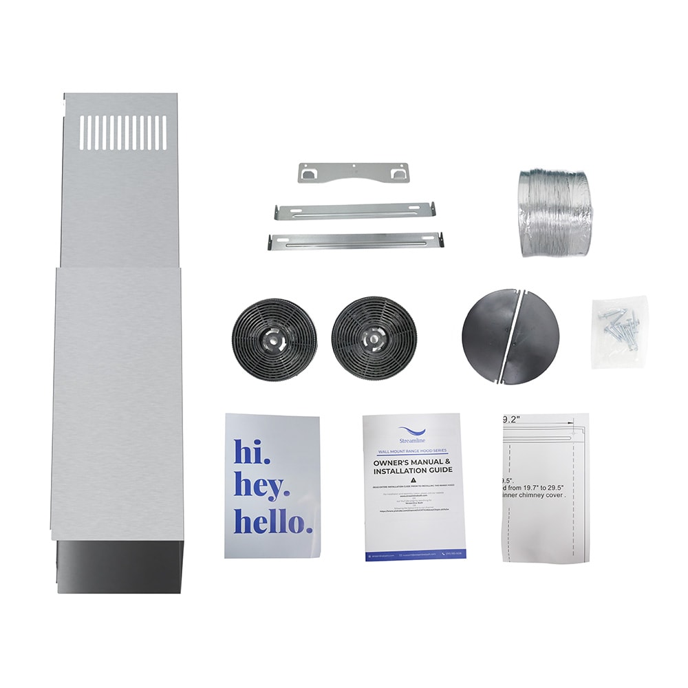 Streamline T-19-1-CL Wall-Mounted-Range-Hoods - View #20