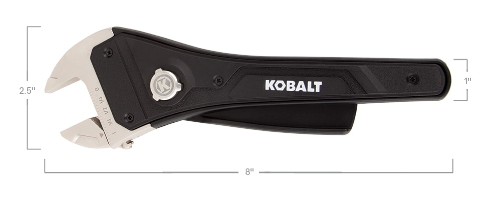 Kobalt 2-Piece 6-in Plastic Adjustable Strap Wrench in the Strap