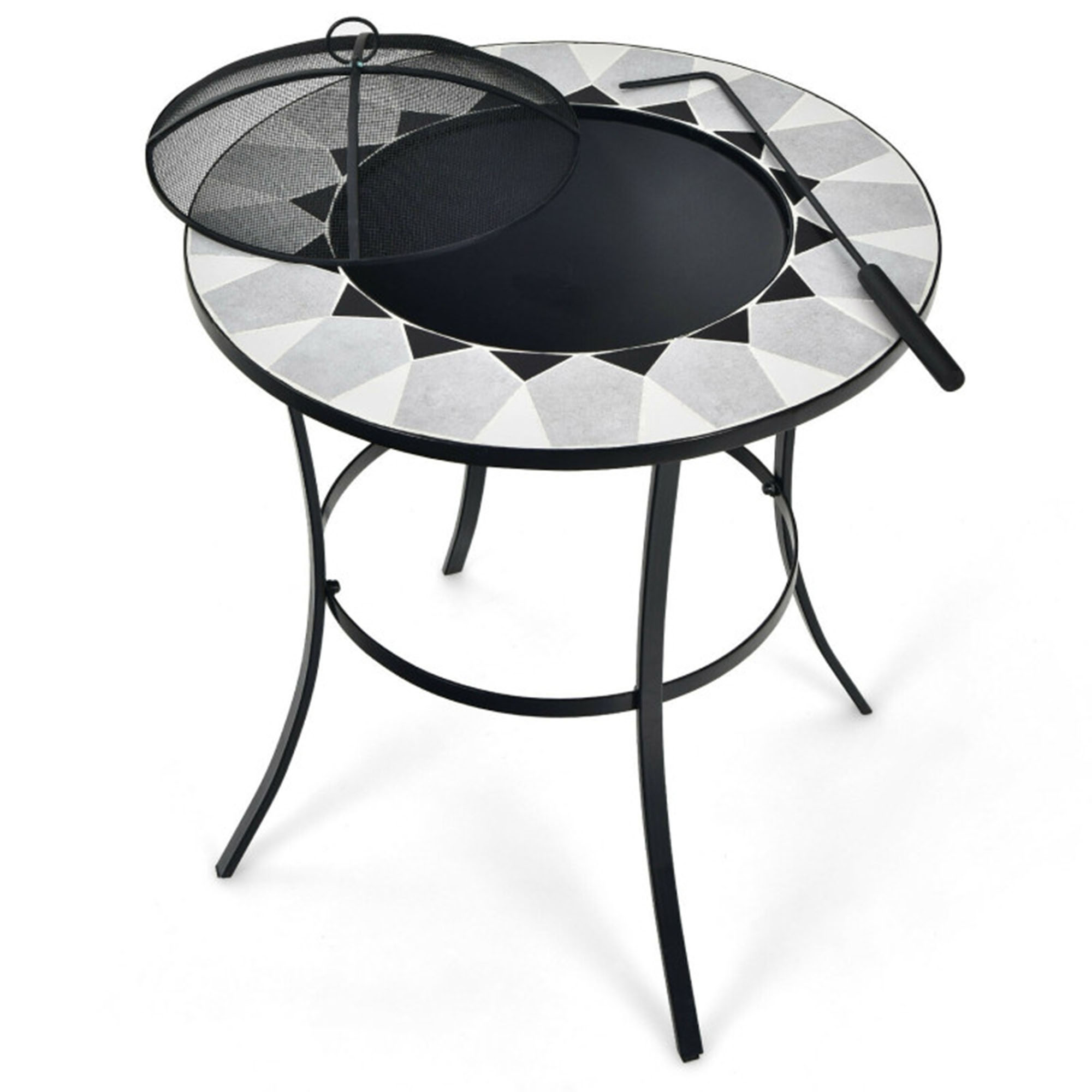 Clihome CL-QS57872 Outdoor-Woodburning-Firepits - View #2