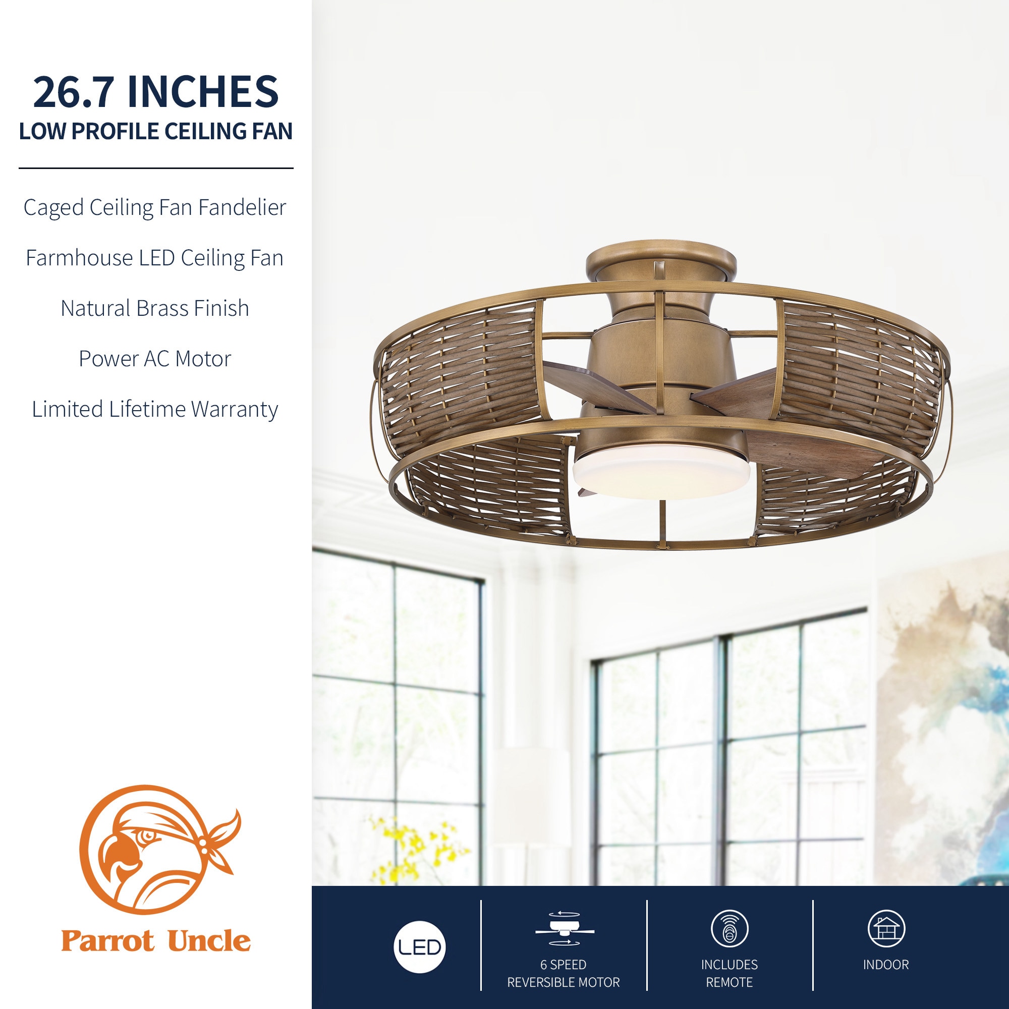 Parrot Uncle F8281110V Ceiling-Fans - View #4