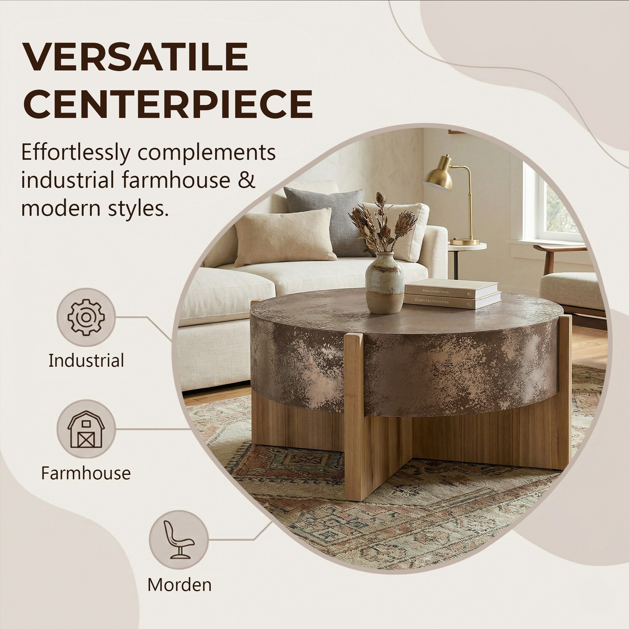 ModernLuxe L3P-N760P404167D Coffee-Tables - View #6