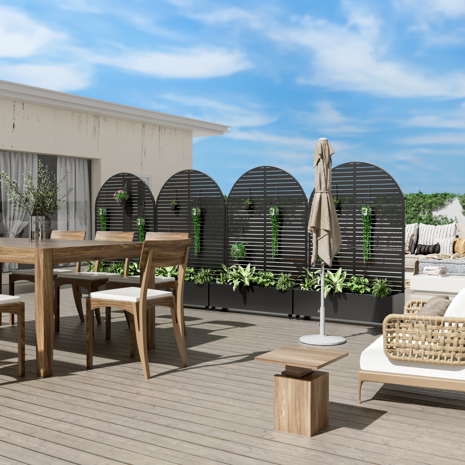 Wooakway LS0605-601C55 Raised-Planter-Boxes - View #4