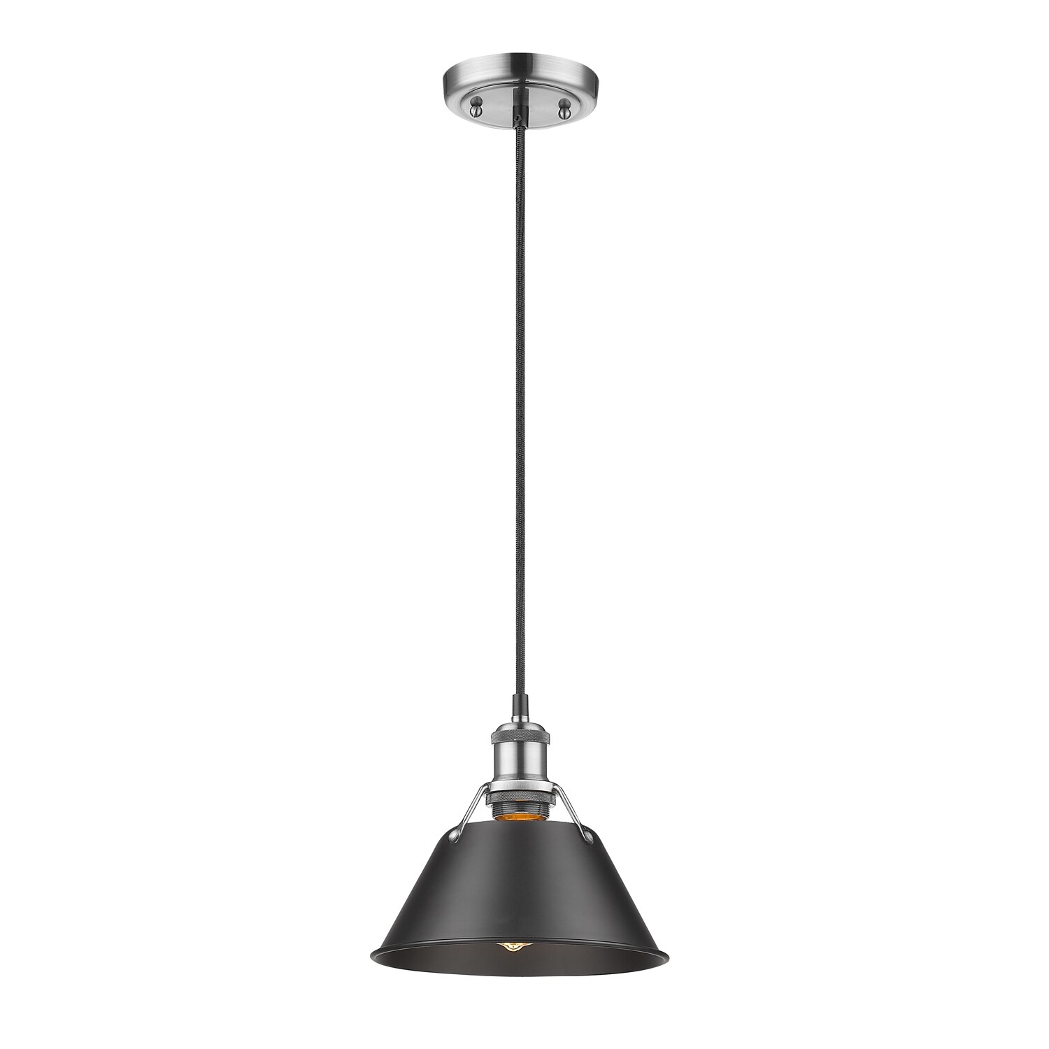 Golden Lighting 3306-S PW-BLK Pendant-Lights - View #2