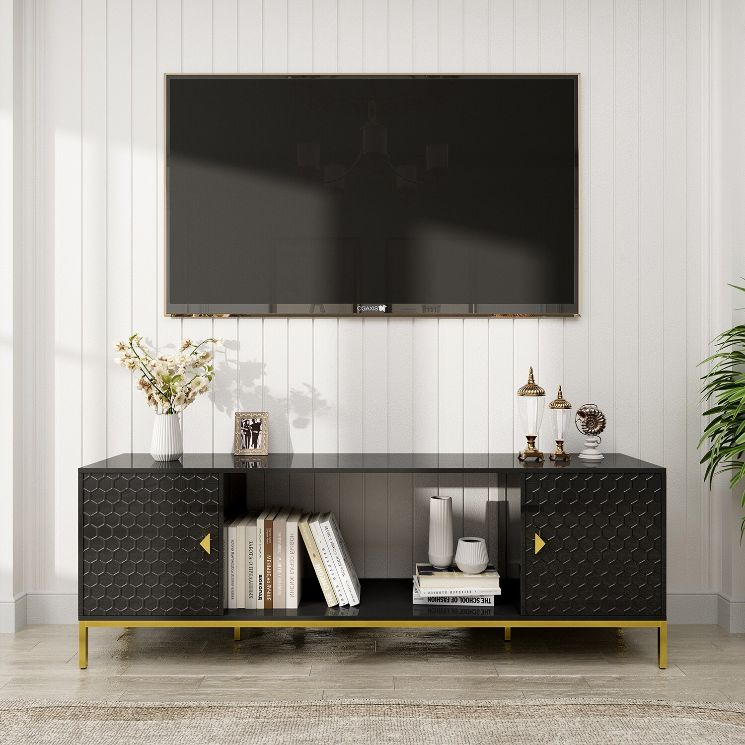 GZMR GZTV01-BK Tv-Stands - View #4