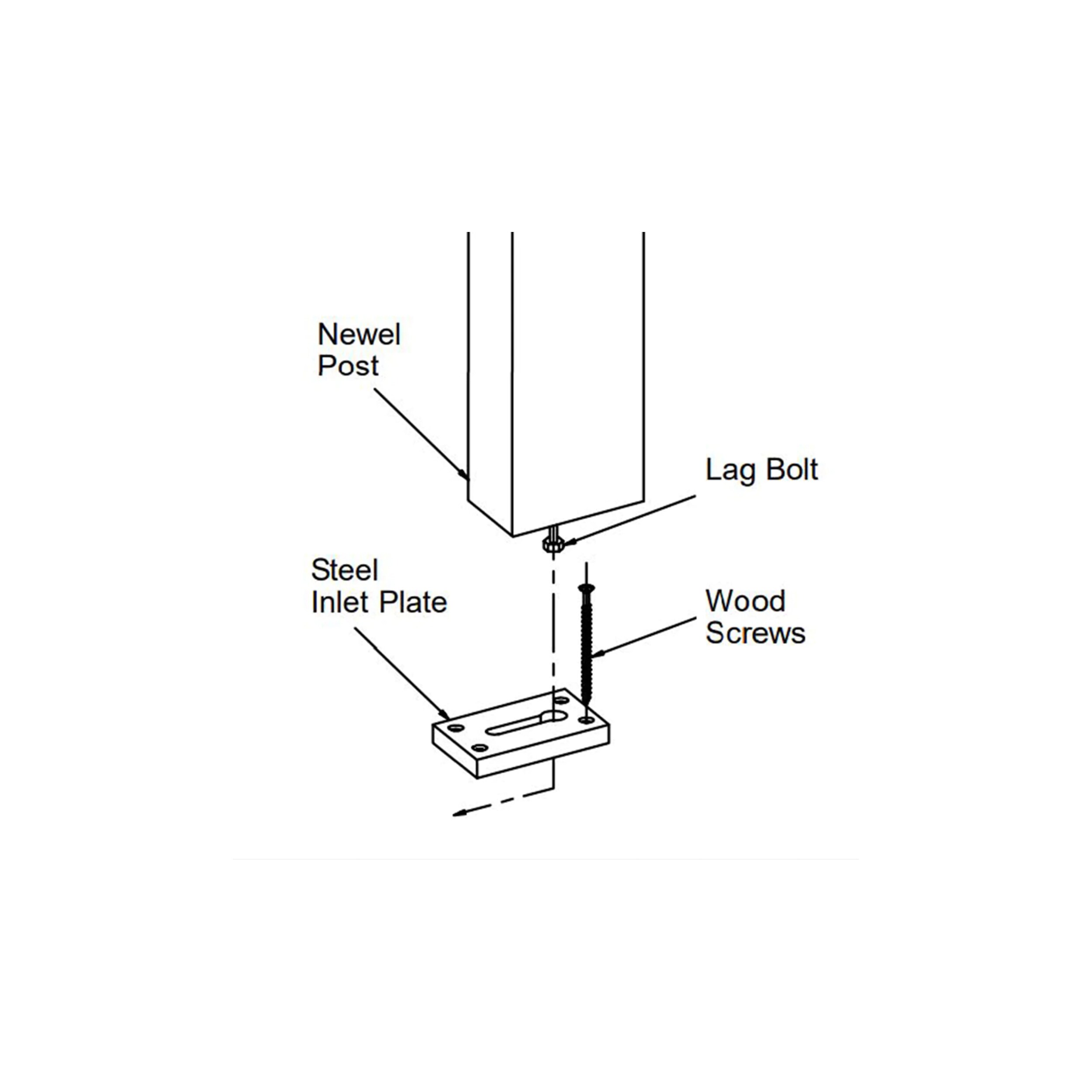 RELIABILT WGKEYLOCK Interior-Stairpart-Newel-Posts - View #8
