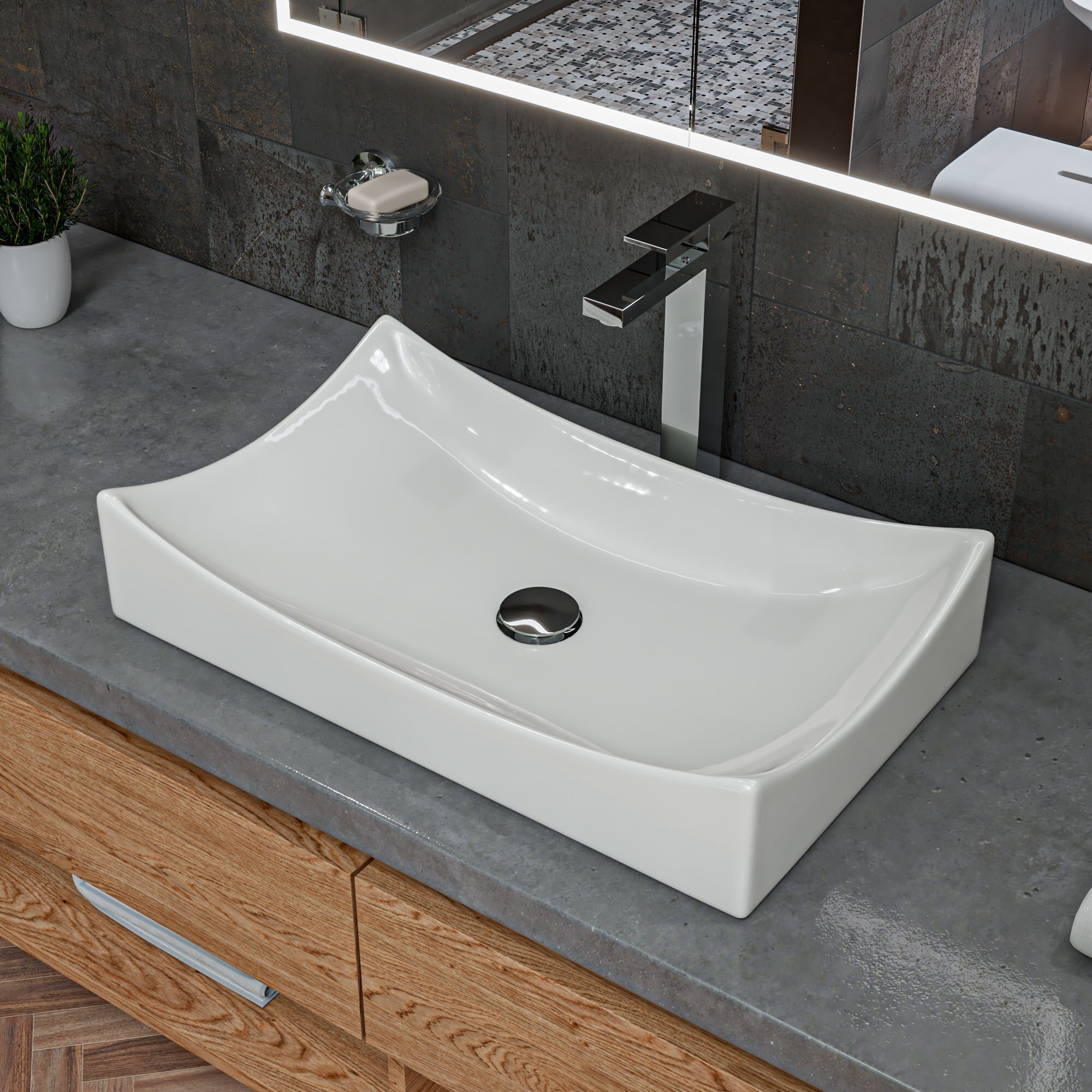 ALFI AB1129-PC Lavatory-Faucets - View #2