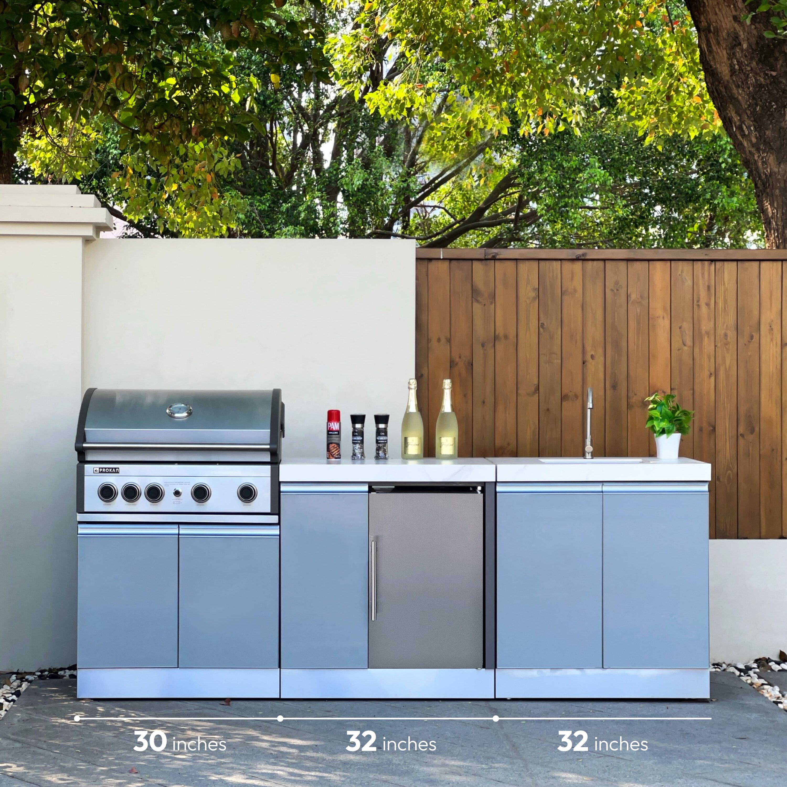 Prokan Grills BS04RCIS-LP-C Modular-Outdoor-Kitchens - View #5