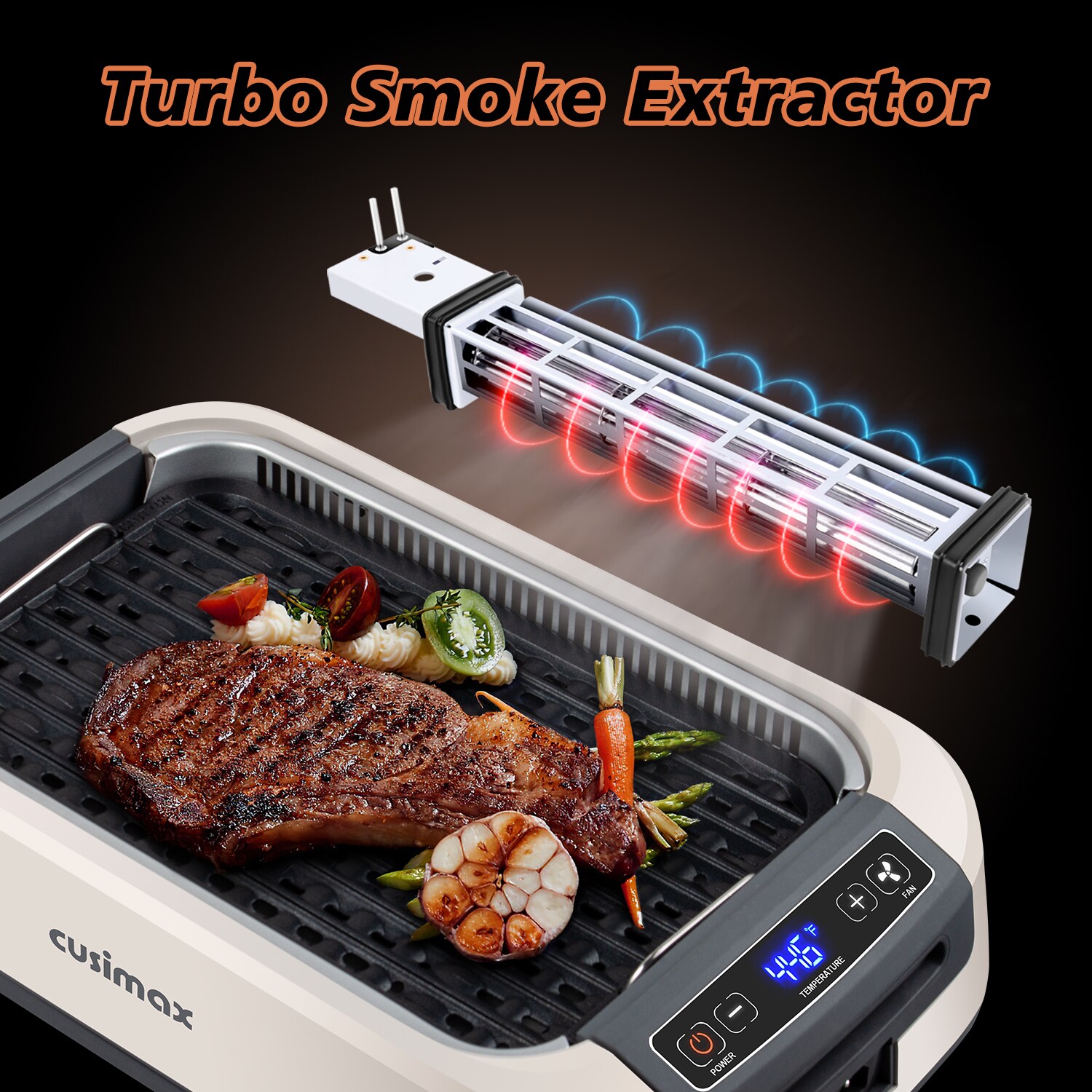 Jeremy Cass ZTKIRG500W Indoor-Grills - View #3