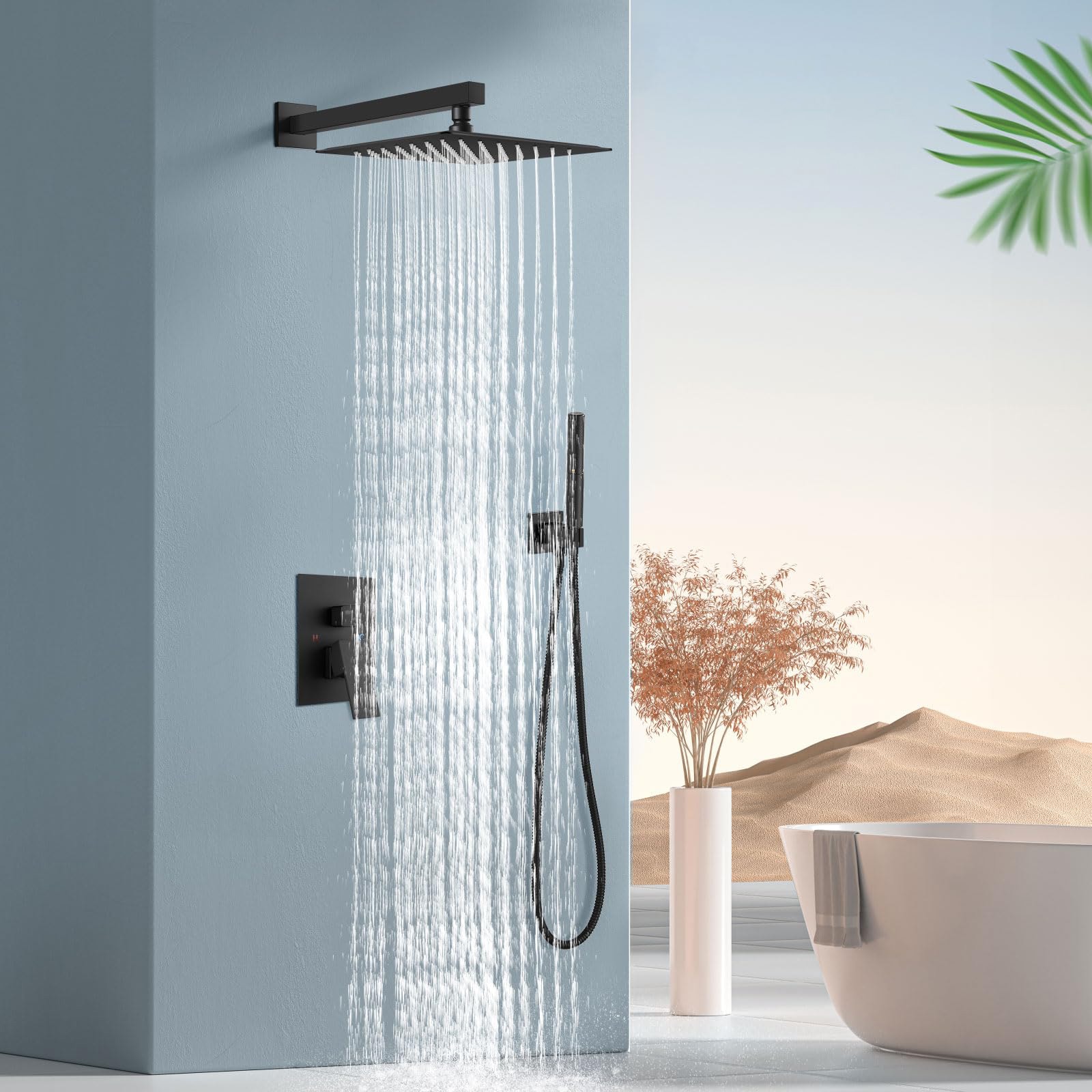Anqtovp LAN0309G28 Showerhead-Bar-Panels - View #2