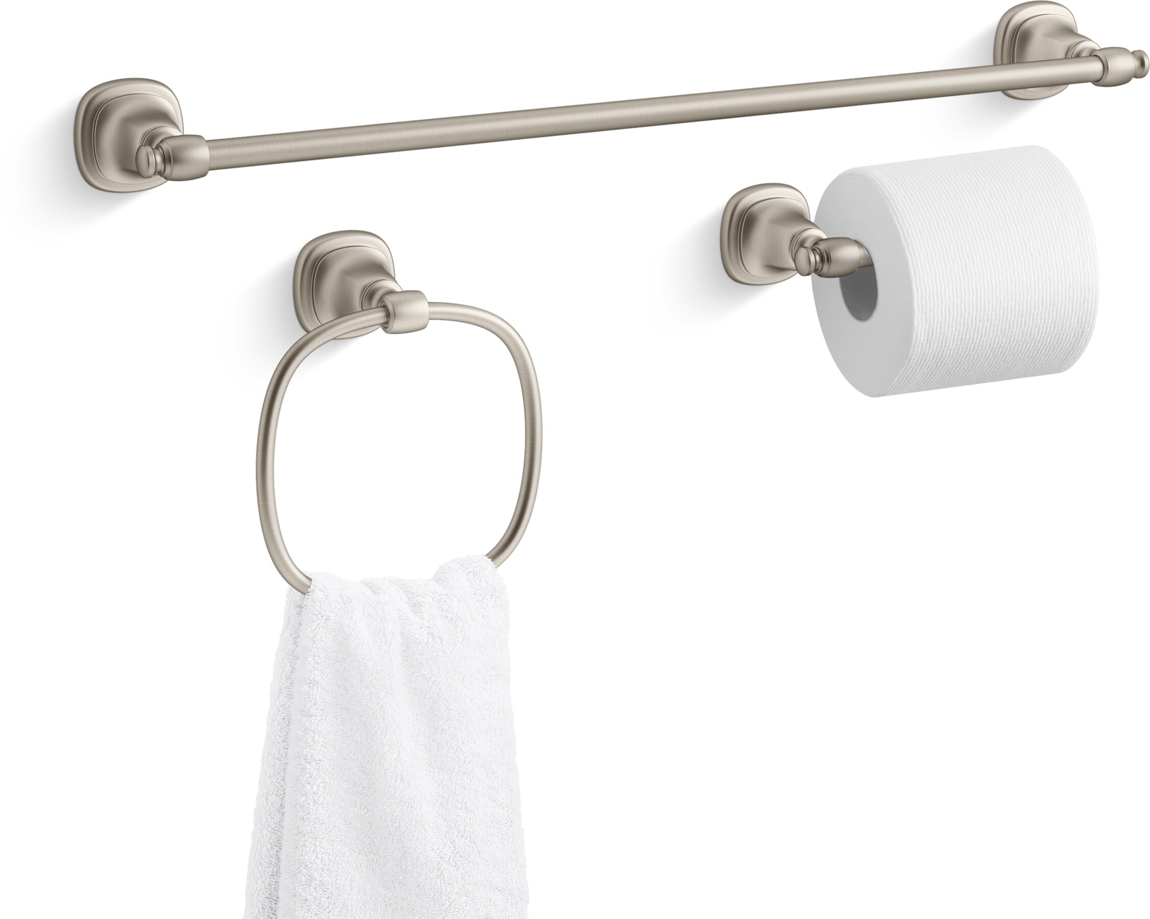 KOHLER REC27909-BN Decorative-Bath-Hardware-Kits - View #2