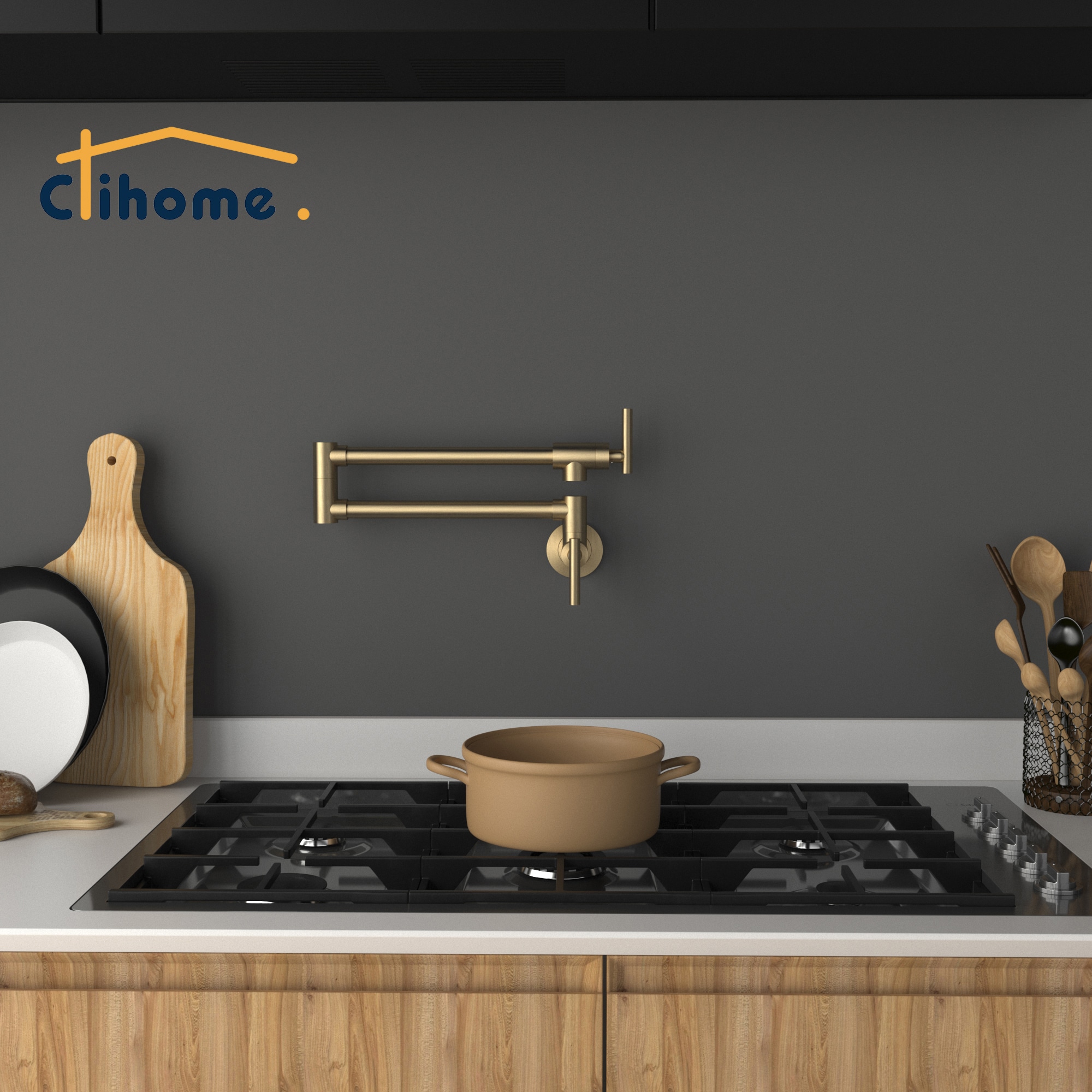 Clihome DG-KF46BG Kitchen-Faucets - View #2