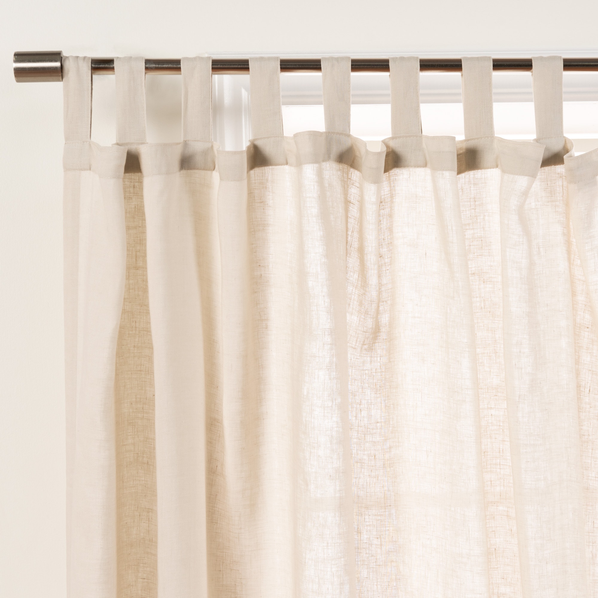 Best Home Fashion YK-04-TAB-LN-96-NATU curtains - View #5