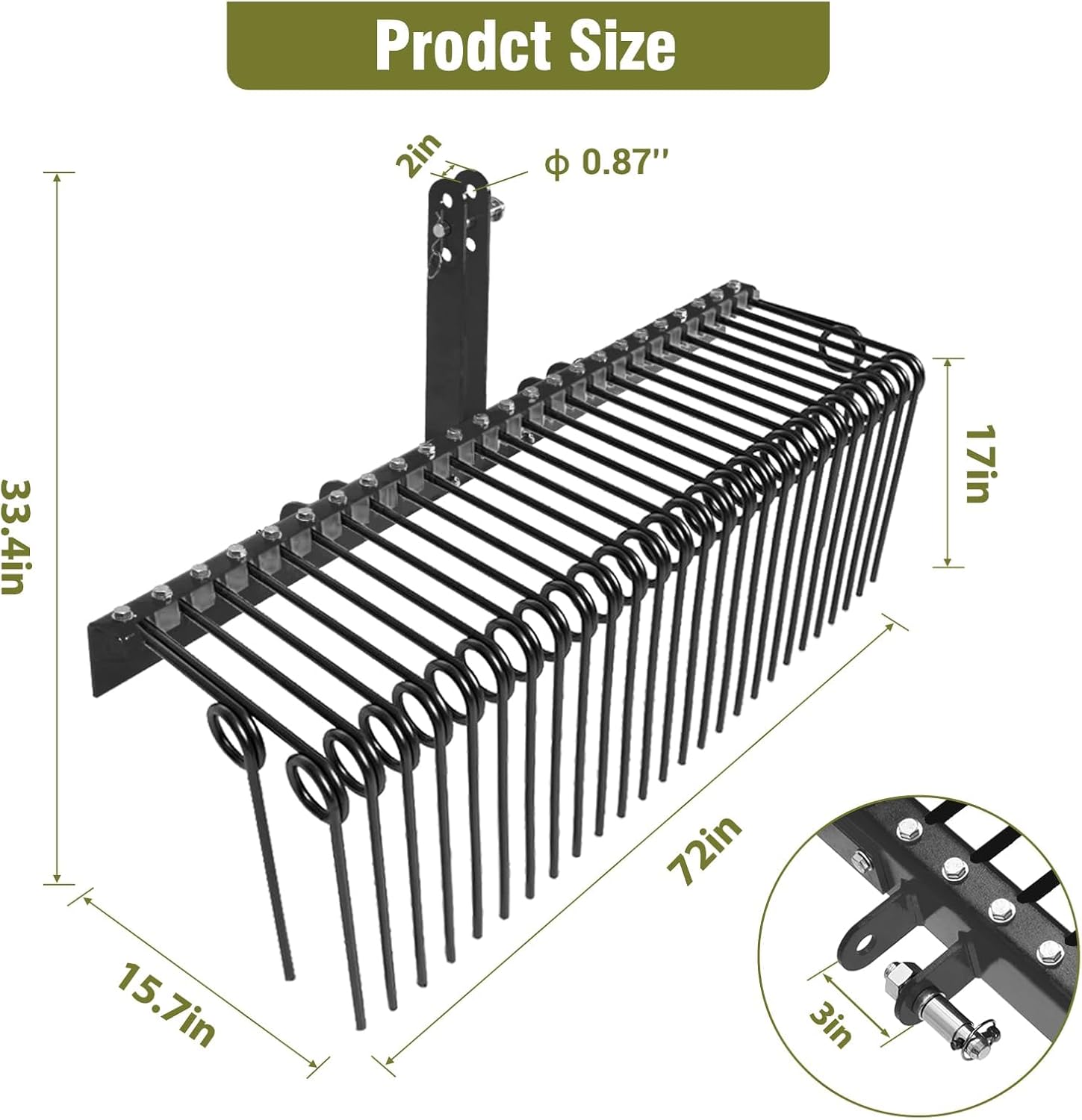 Qeetex GWPHO-0ZU0AJ5P Lawn-Leaf-Rakes - View #4