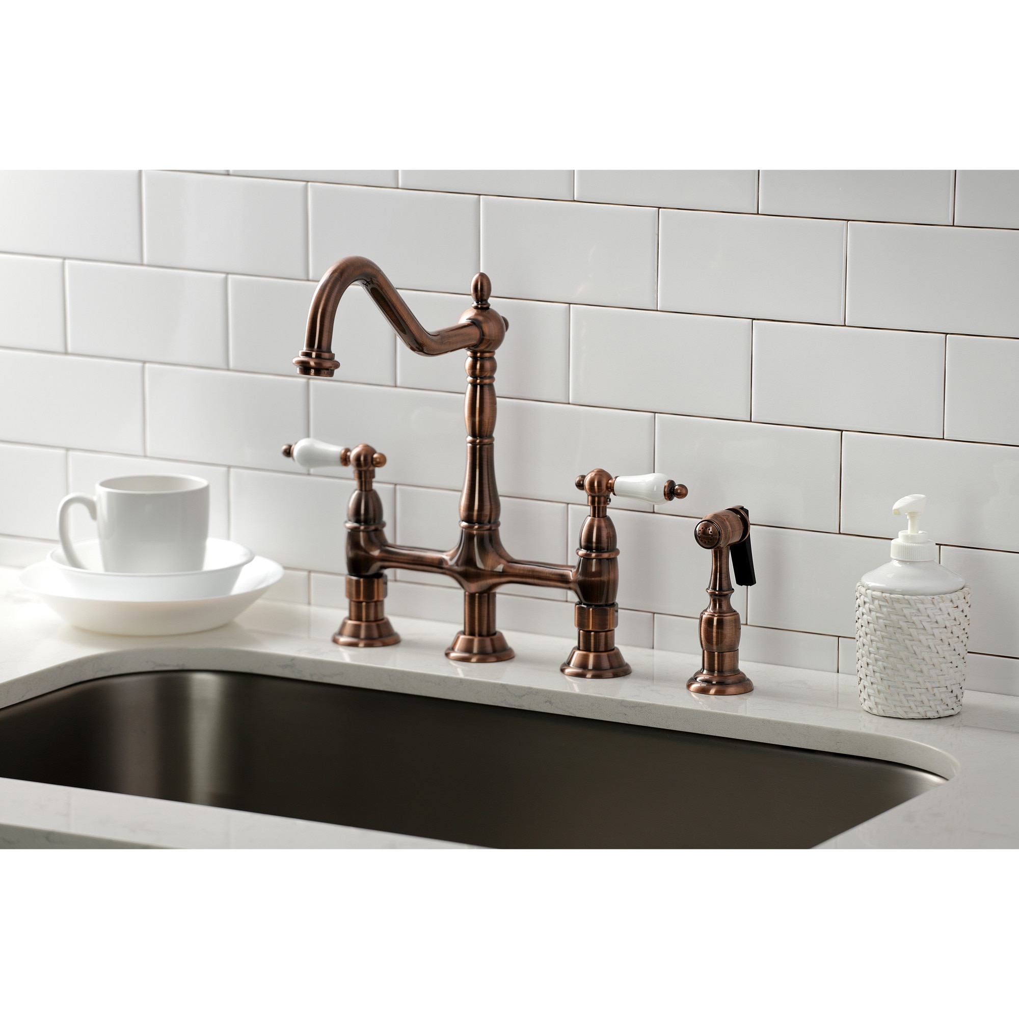 Kingston Brass WLKS127PLBSAC Kitchen-Faucets - View #3