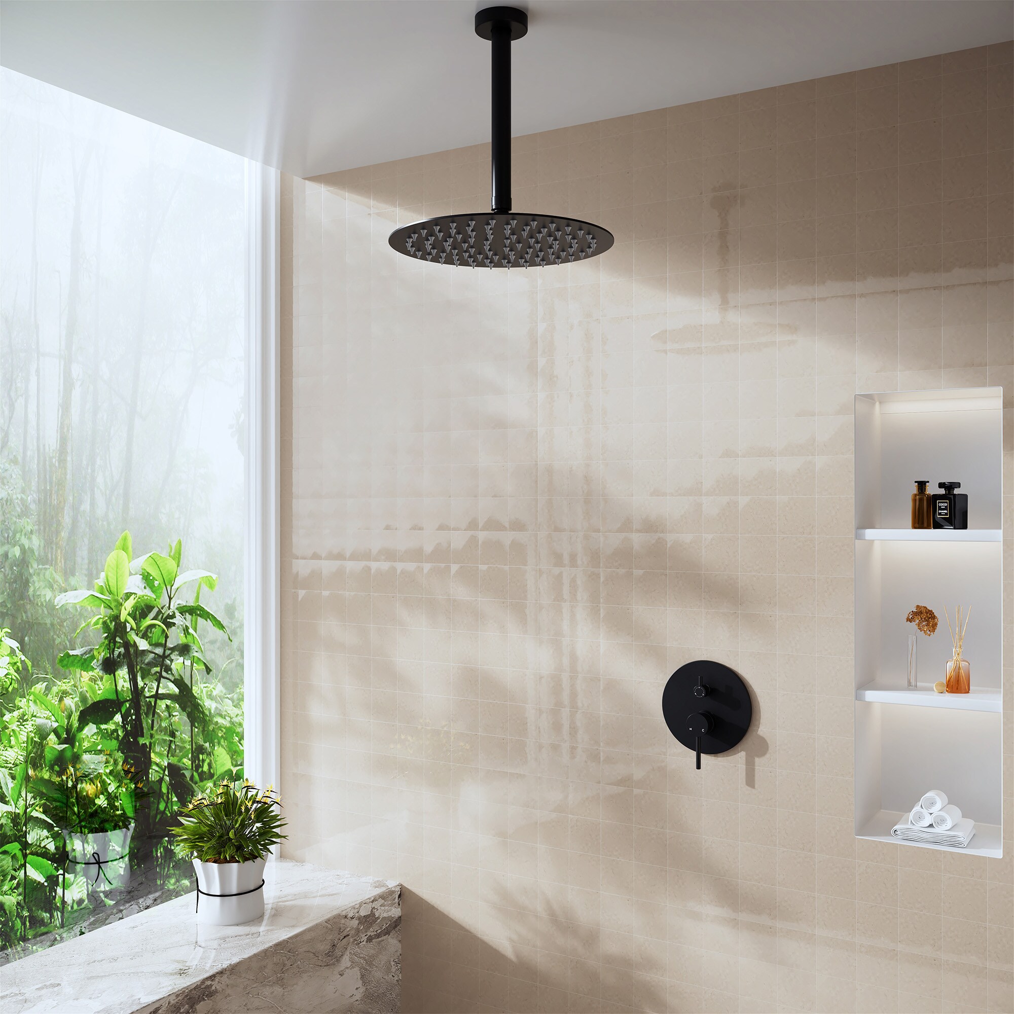 LUCKY ONE MDBR17001S10BN Bath-Shower-Facc - View #2