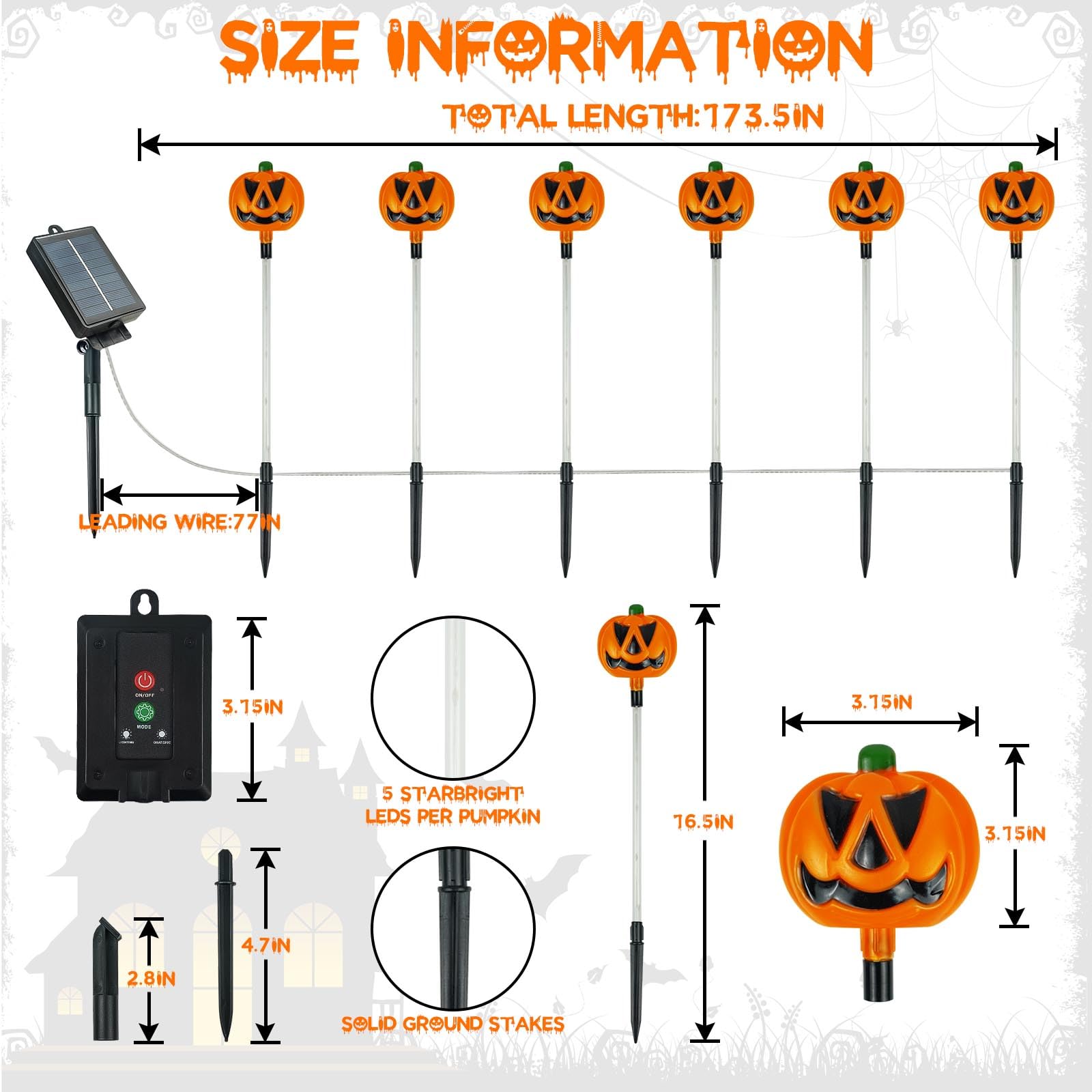 ZHLKING 885287589840 Table-Halloween-Decor - View #5