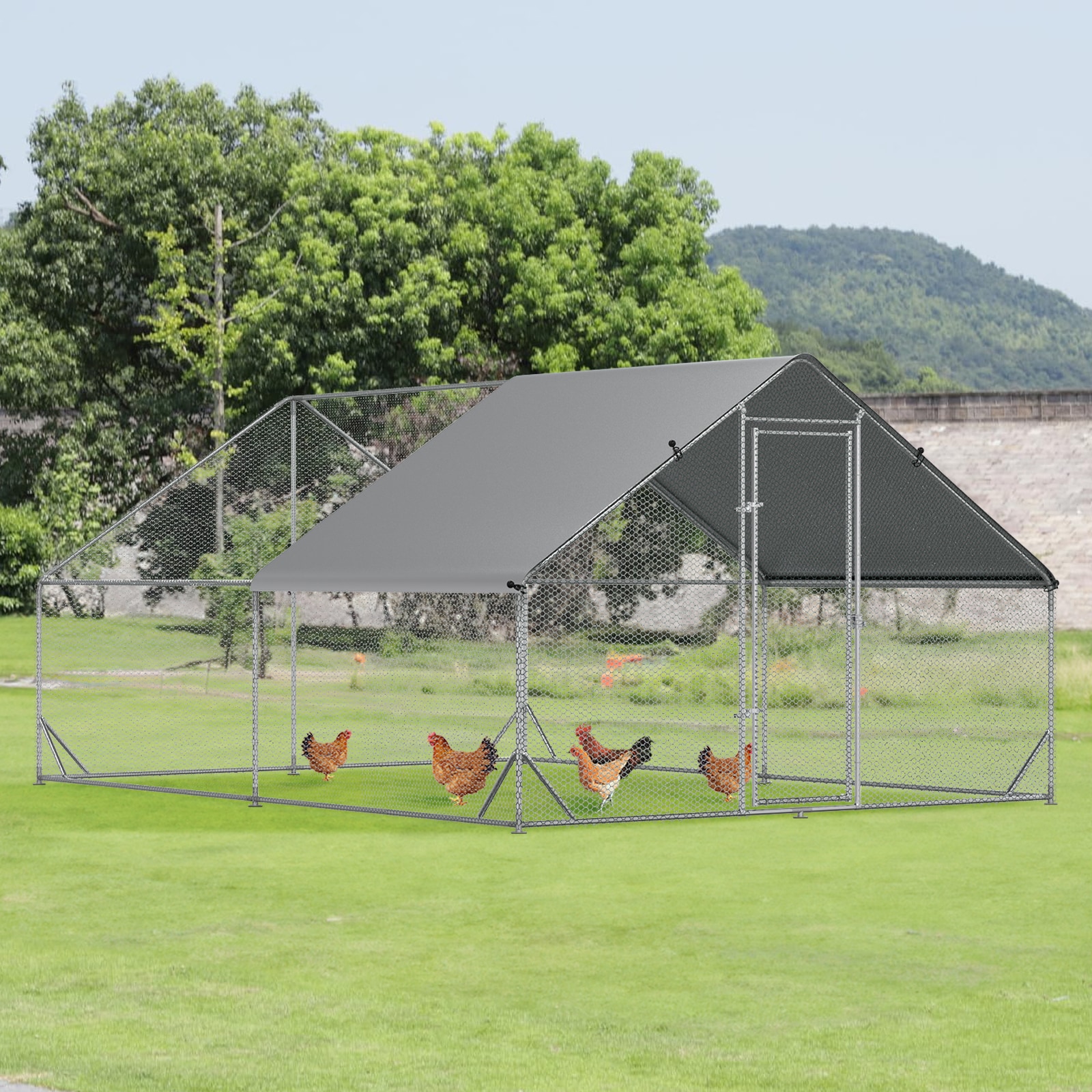 Maocao Hoom JL166337 Chicken-Coops-Rabbit-Hutches - View #2