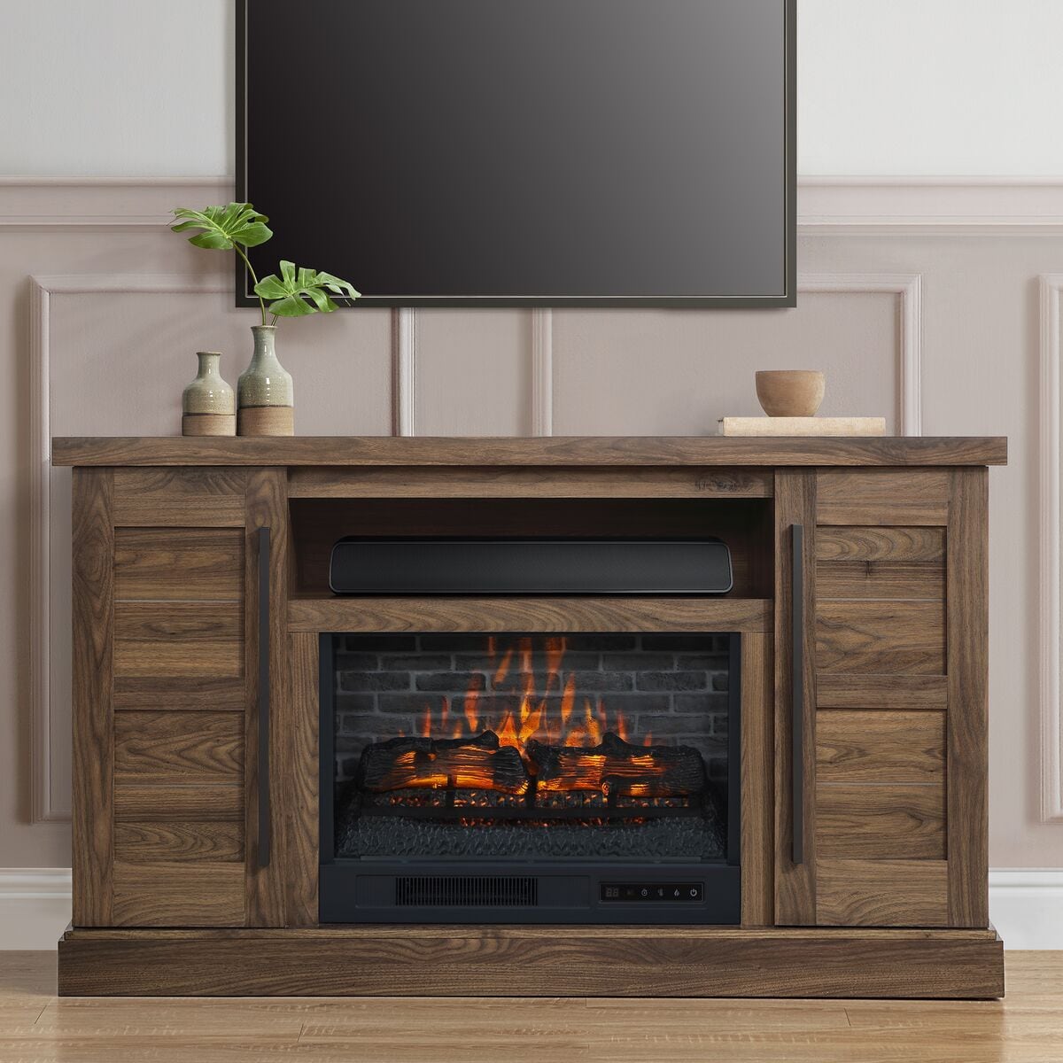 allen + roth LWFP58-7BR Electric-Fireplaces - View #2