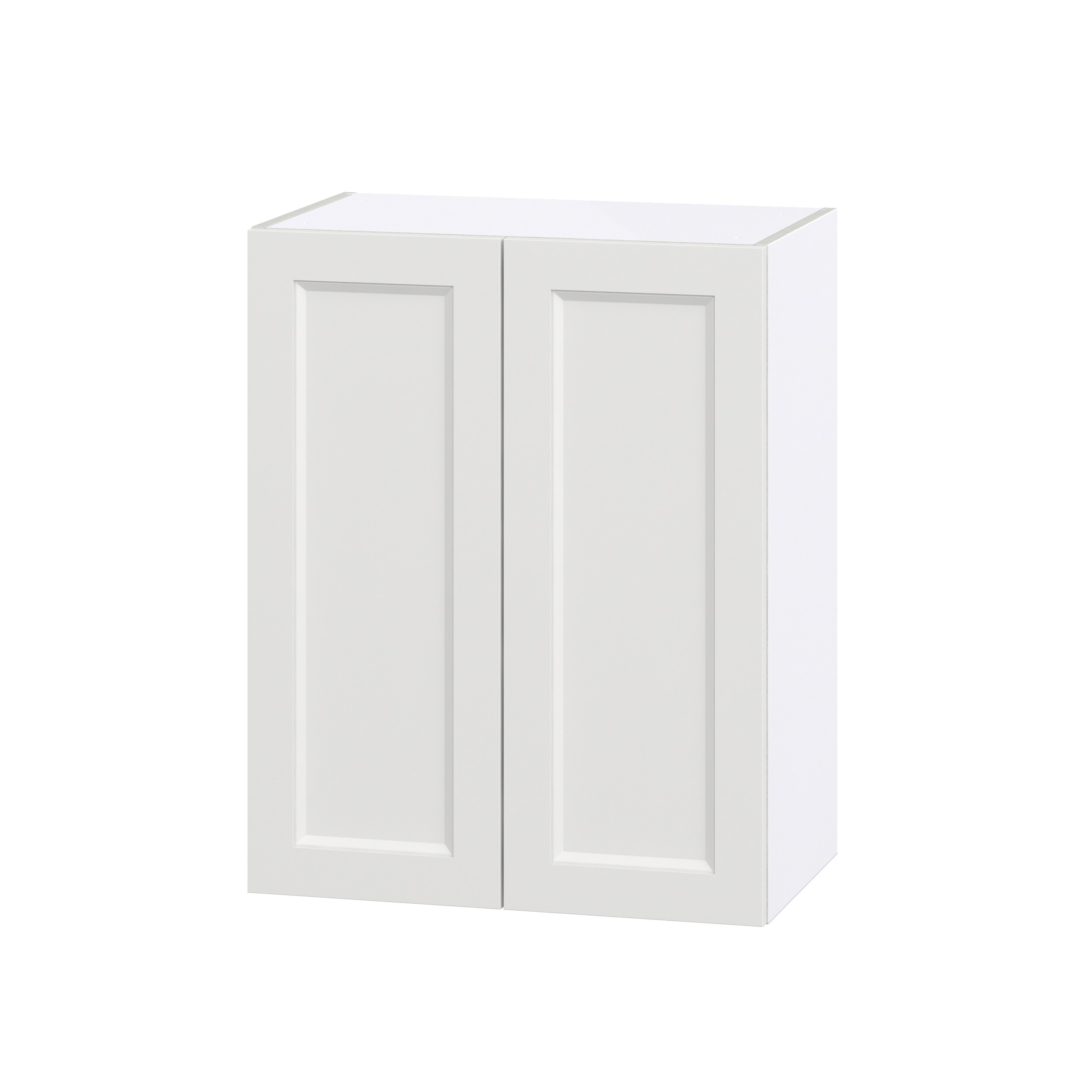 Hugo&Borg Riviera 36-in W x 30-in H x 14-in D Bright White Wall Fully Assembled Cabinet (Recessed Panel Shaker Door Style)