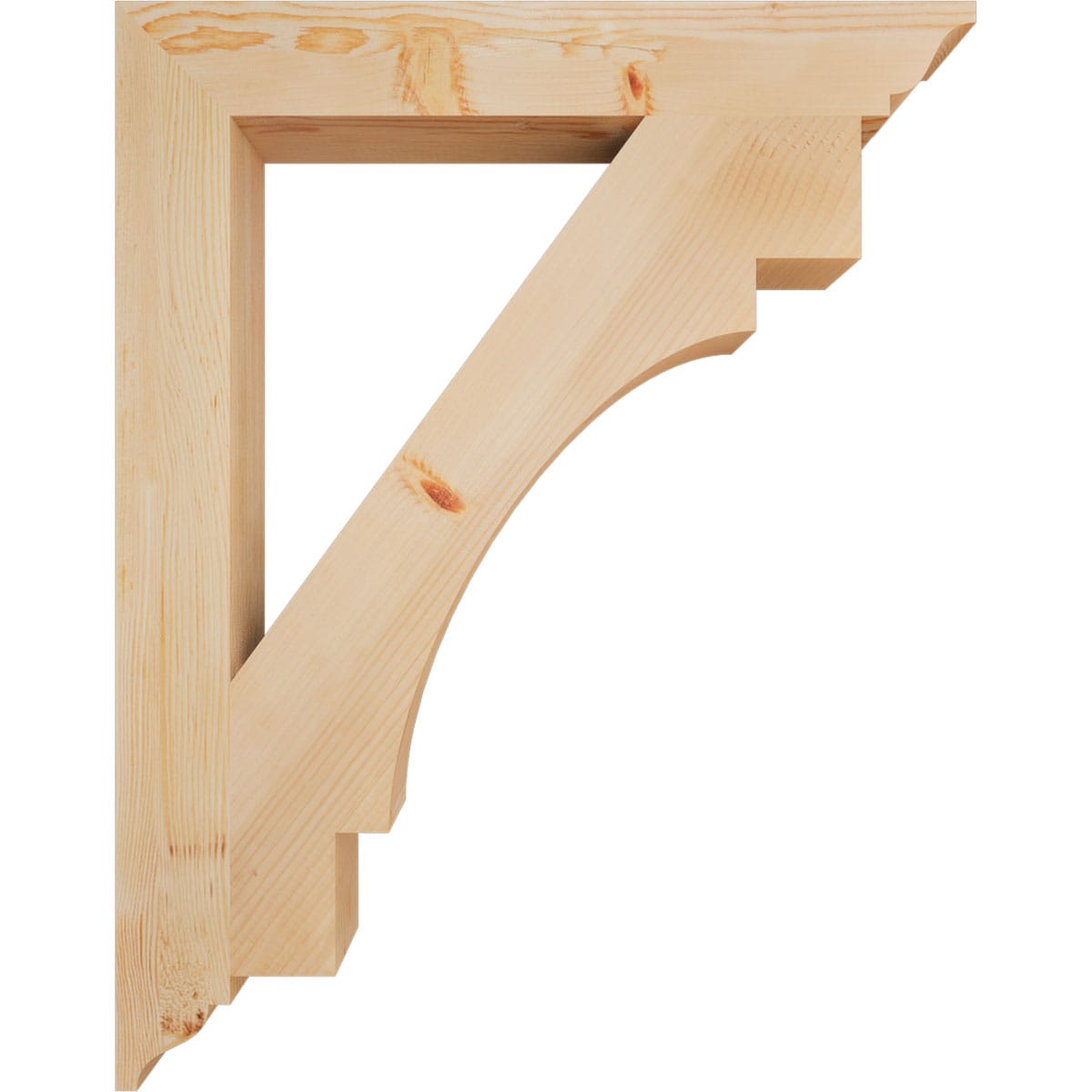Ekena Millwork BKT04X30X38MRC01SDF Exterior-Brackets-Braces - View #3