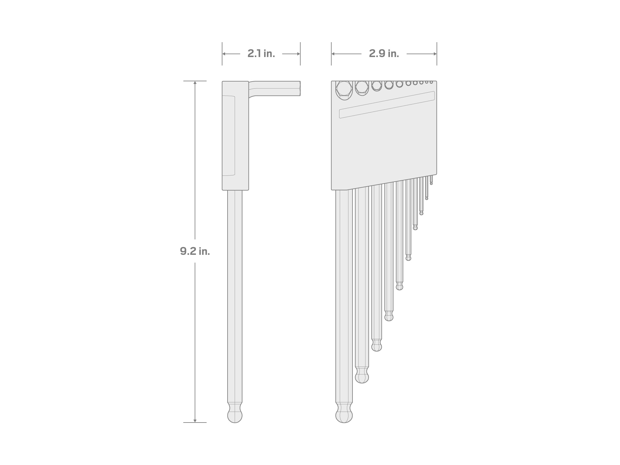 TEKTON KLX91202 Hex-Torx-Key - View #8