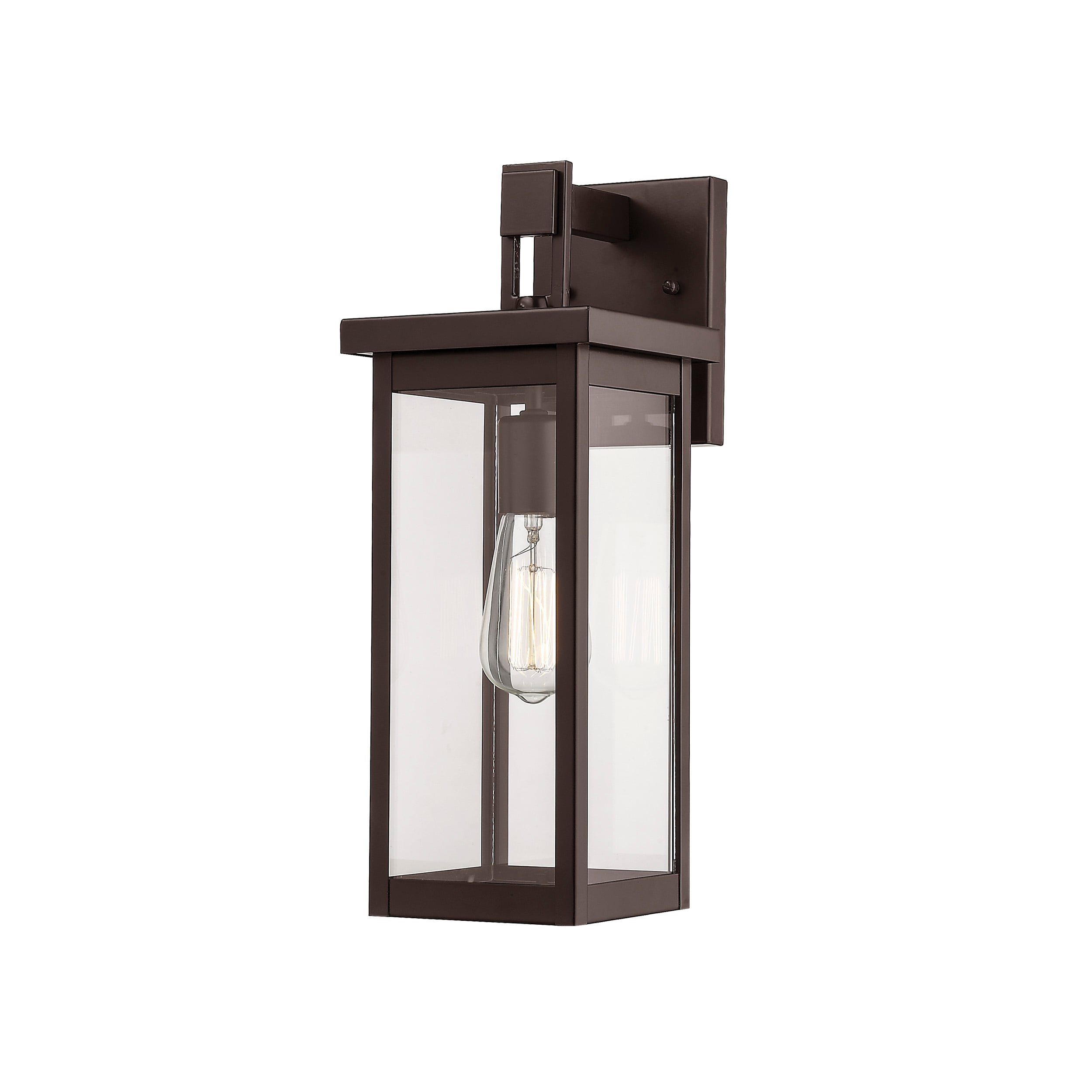 Millennium Lighting 2601-PBZ Barkeley 1 -Light 16-in H Matte Bronze Hardwired Dark Sky Outdoor Wall Light