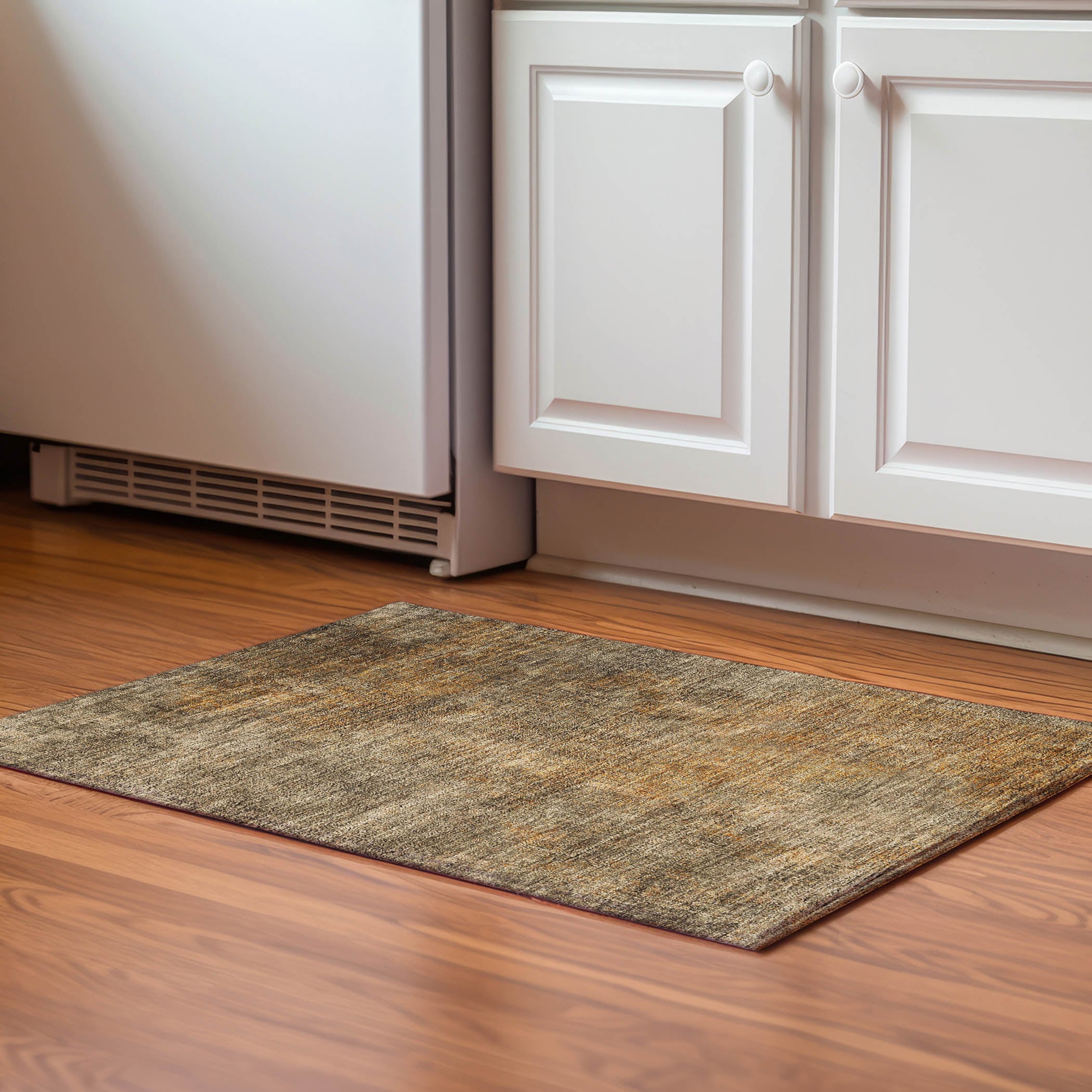 Addison Rugs AMF593BR20X30 Mayfield AMF593BR 2 x 3 (ft) Loomed Polyester Brown Rectangular Indoor Geometric Machine washable Area rug