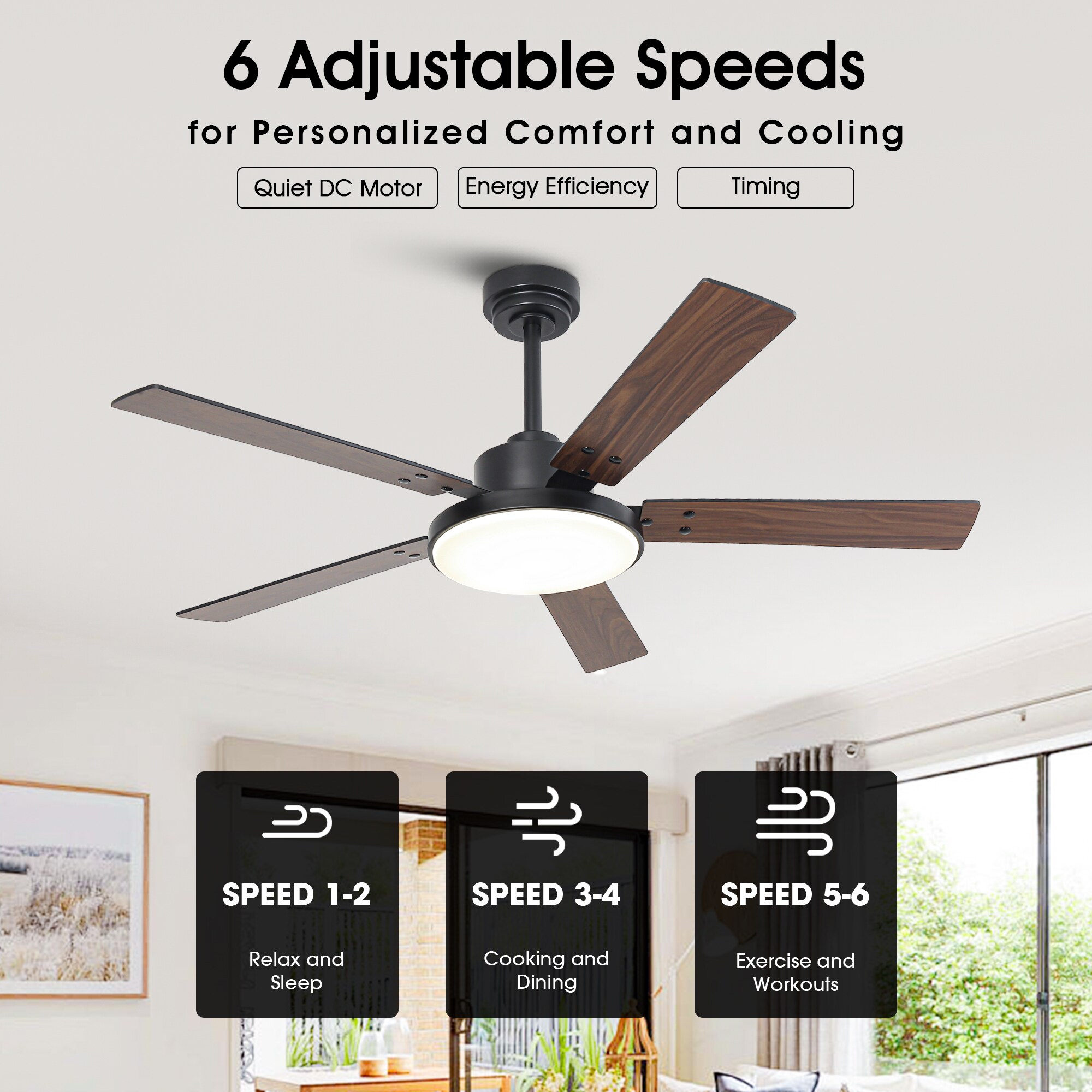 VACZON VZA01A117BK Ceiling-Fans - View #7