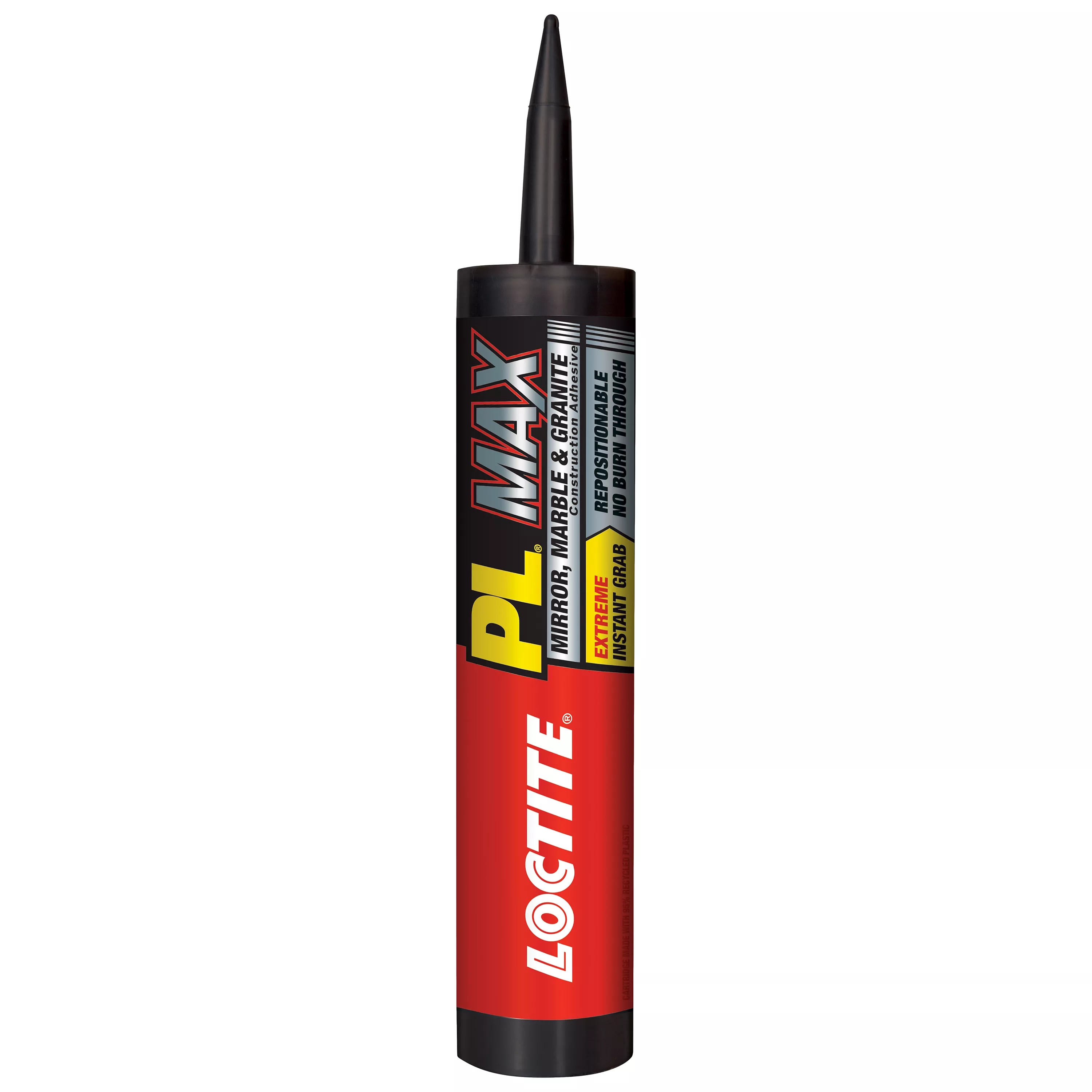 LOCTITE PL MAX Mirror Marble Granite Polymer-based White Mirror Interior/Exterior Construction Adhesive ( 9-fl oz ) #2999463