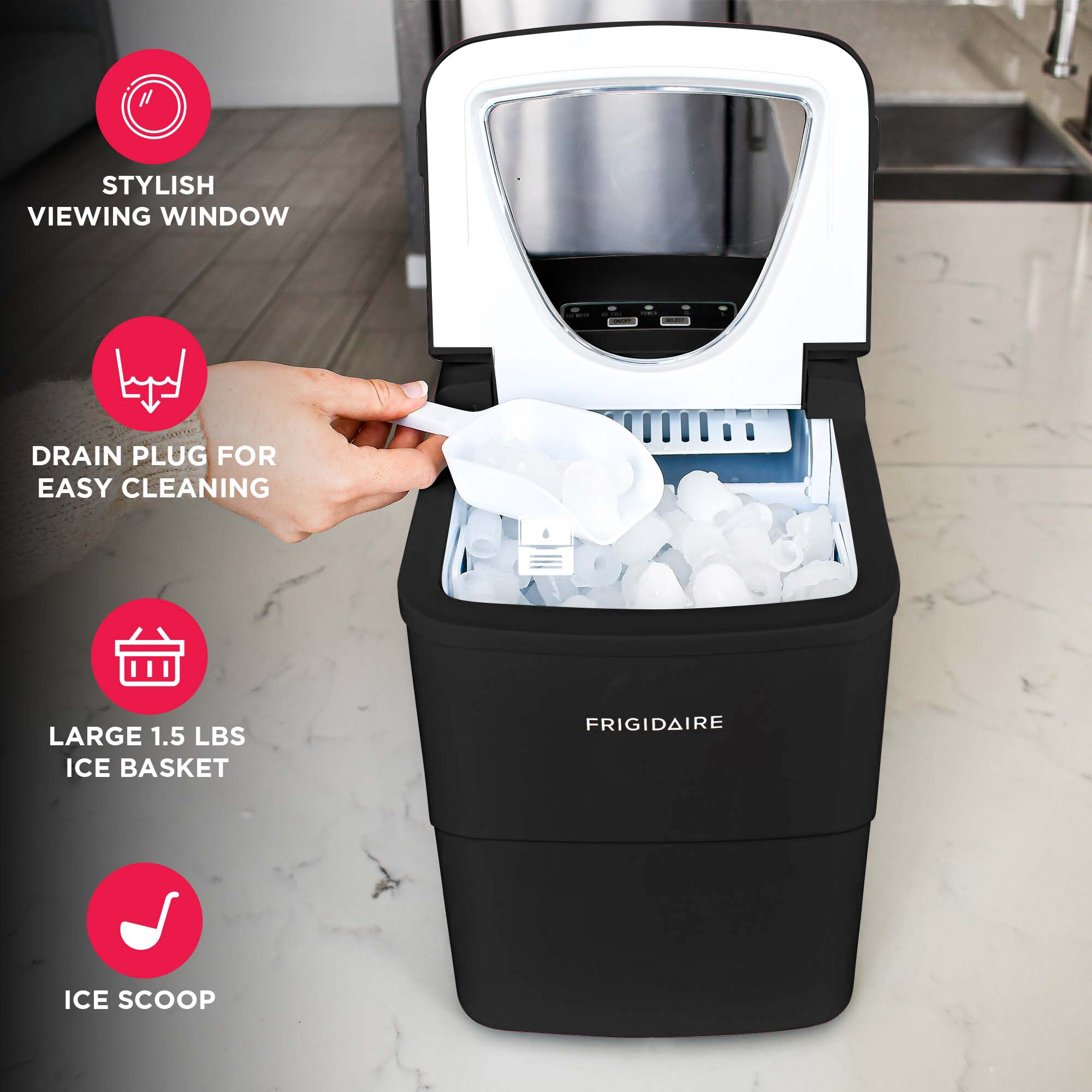 Frigidaire EFIC108-BLACK Ice-Makers - View #8