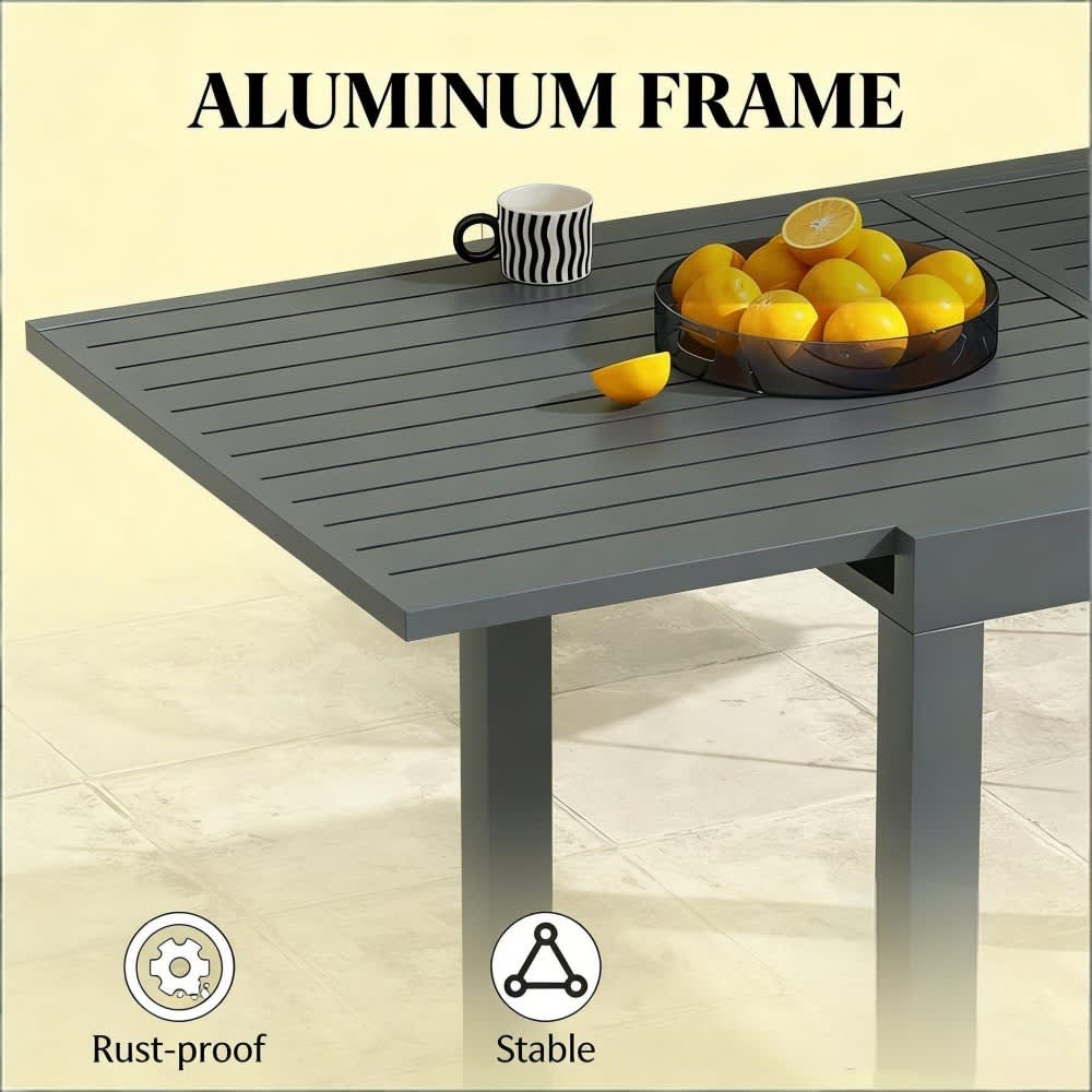 Coolbibila CURT-PTABLE-GRAY Patio-Tables - View #7