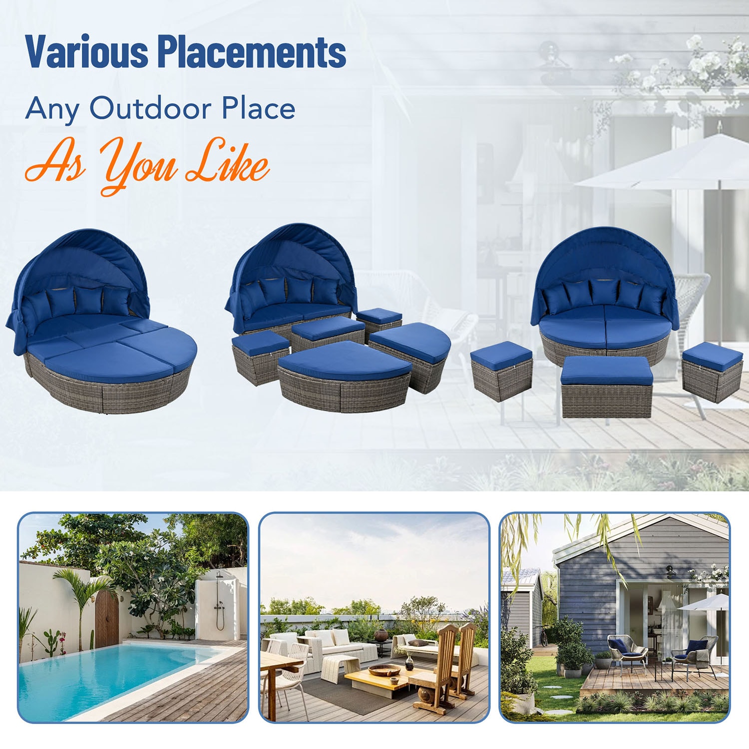 Bybafun YA3800112 Patio-Sofas-Daybeds - View #5