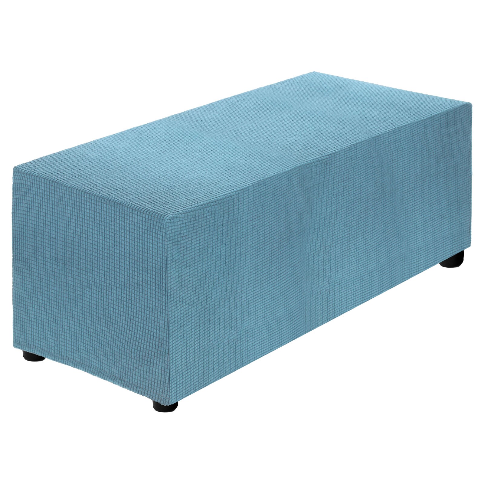 Unique Bargains Stretch Footstool Cover Rectangular Oversized Square ...