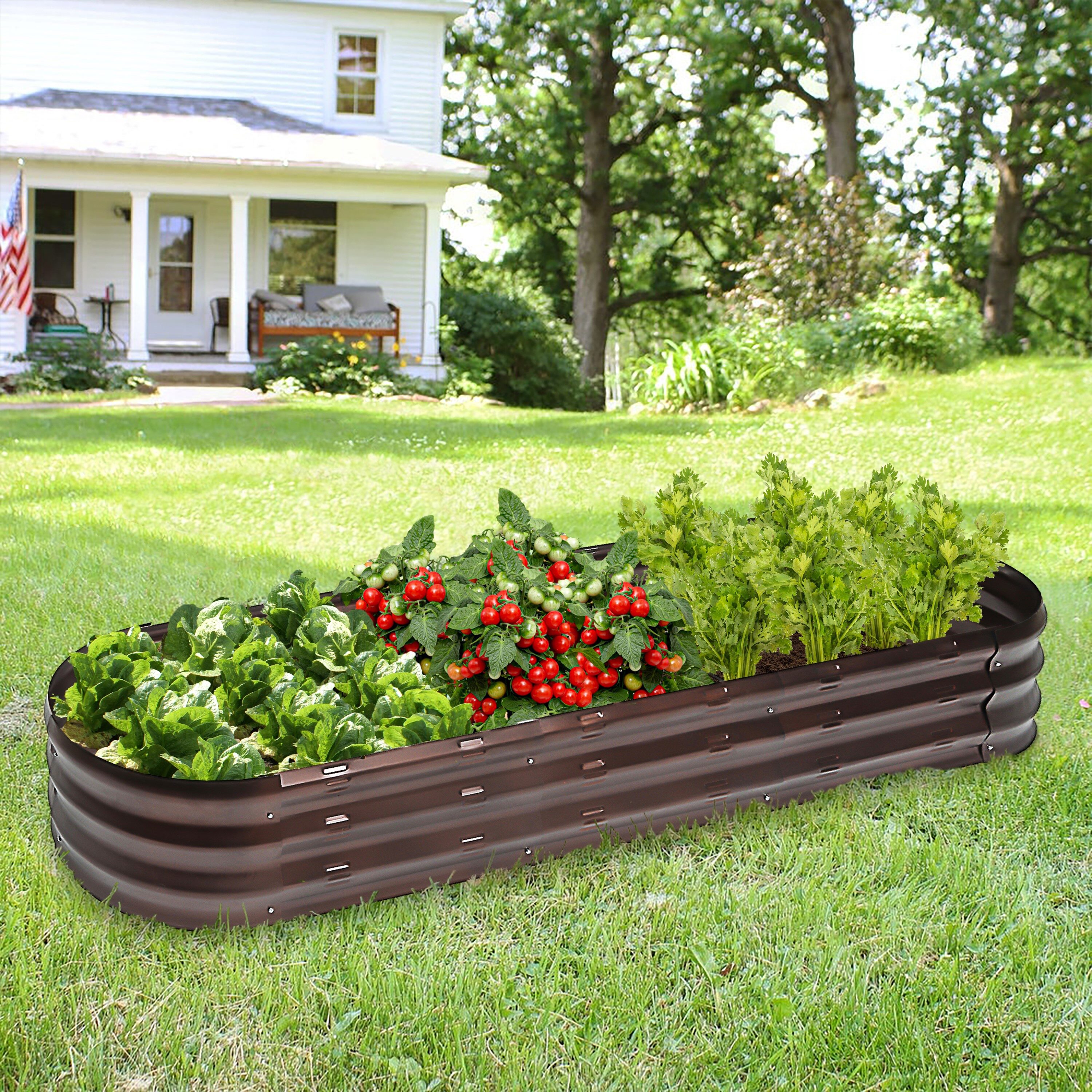 LuxenHome WHPL431 Raised-Garden-Beds - View #6