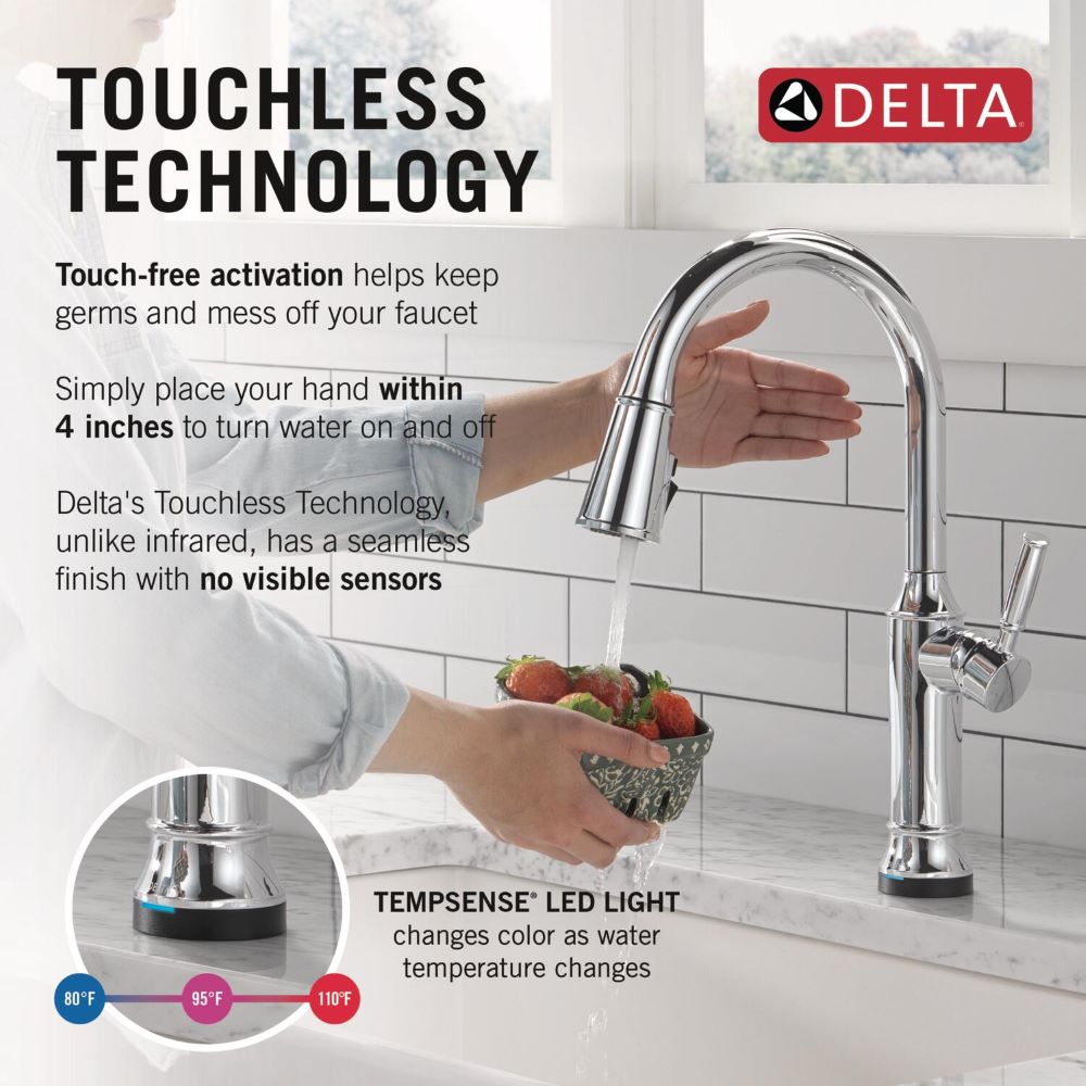 Delta 9184TL-PR-DST Kitchen-Faucets - View #2