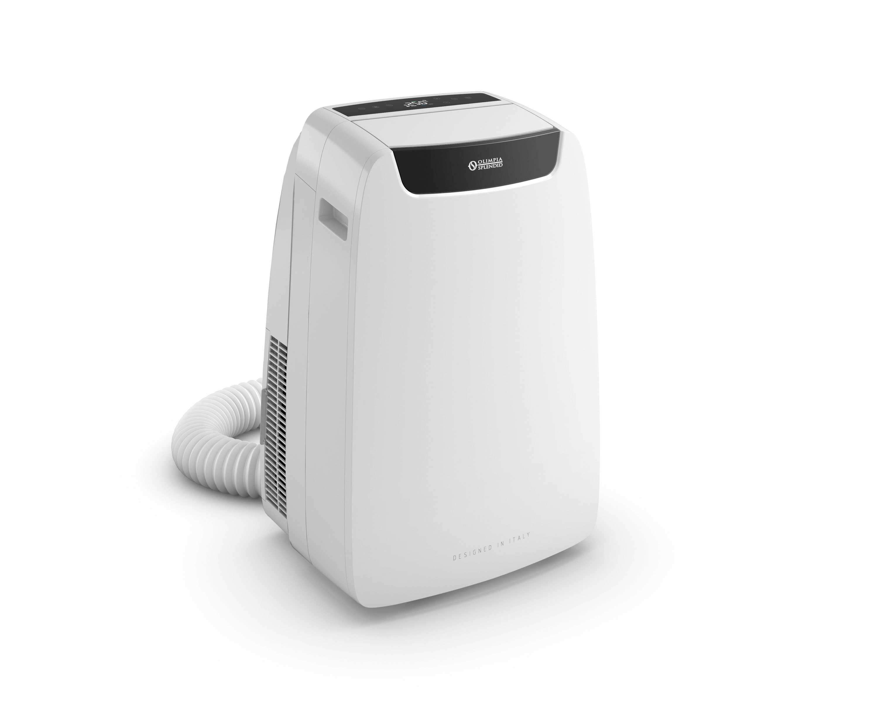 Olimpia Splendid Dolceclima 9500 BTU DOE 115-Volt White Vented Portable Air Conditioner Remote Control Included 500-sq ft -Cooling