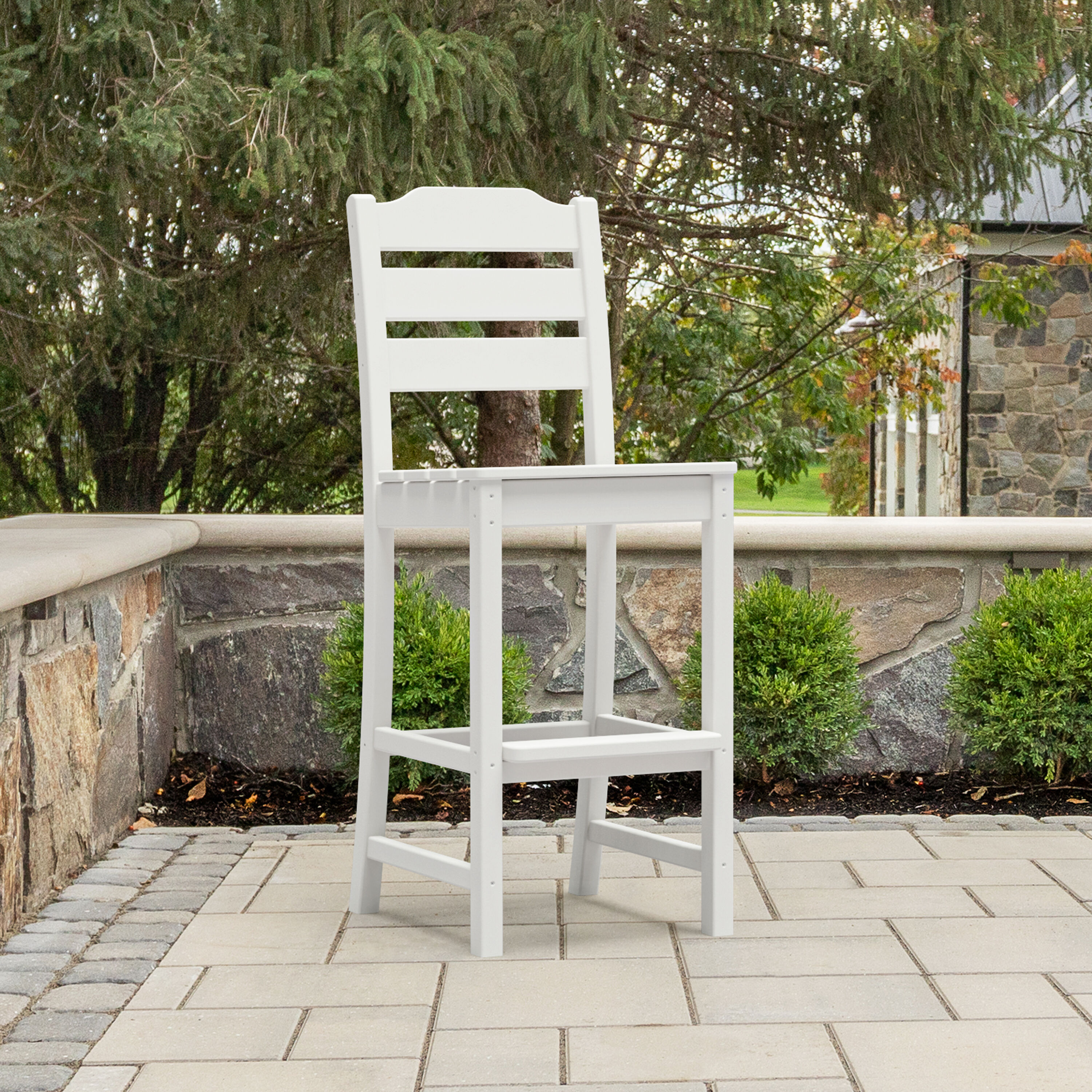 POLYWOOD PWS2543-1-WH Patio-Dining-Sets - View #3