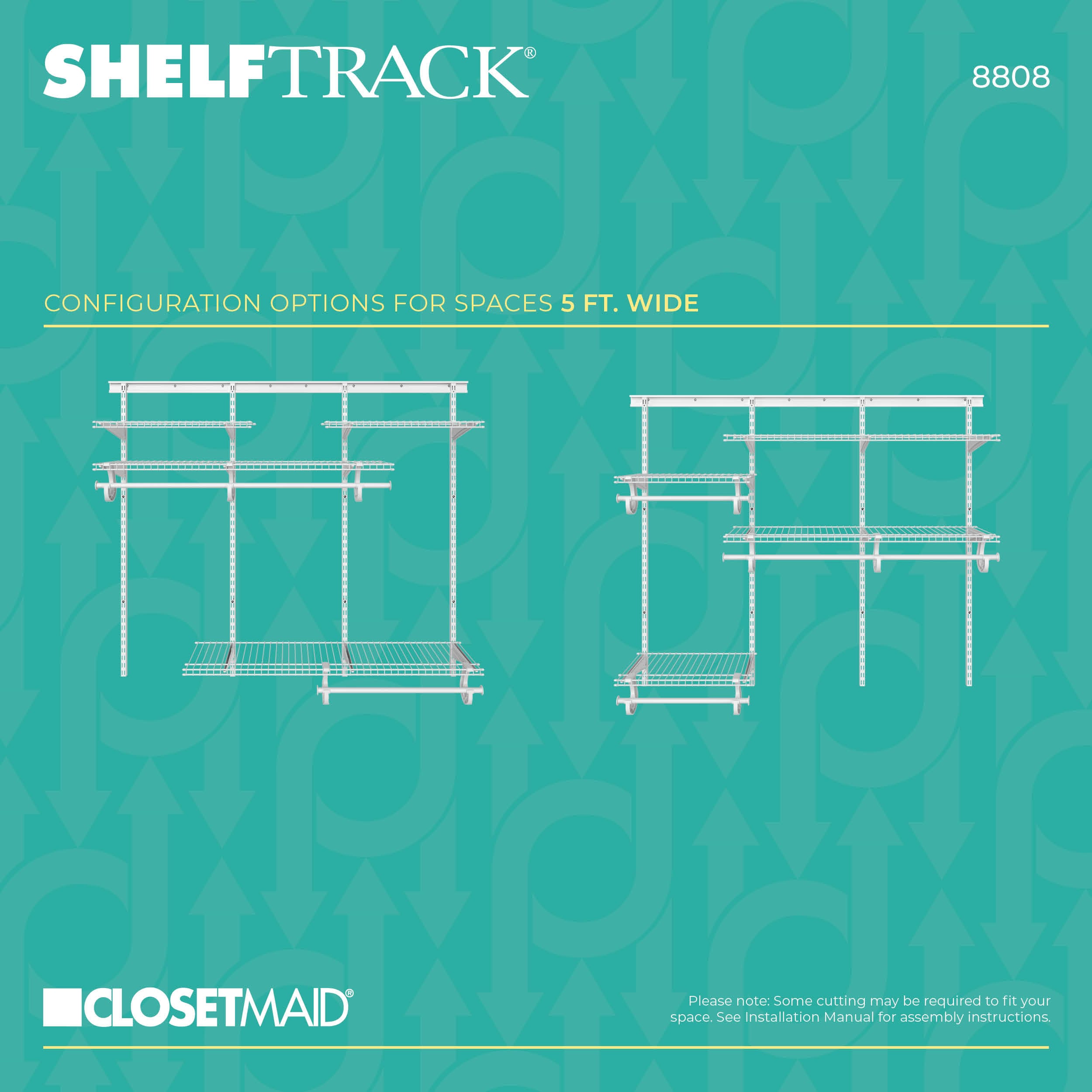ClosetMaid 8808 Wire-Closet-Kits - View #7