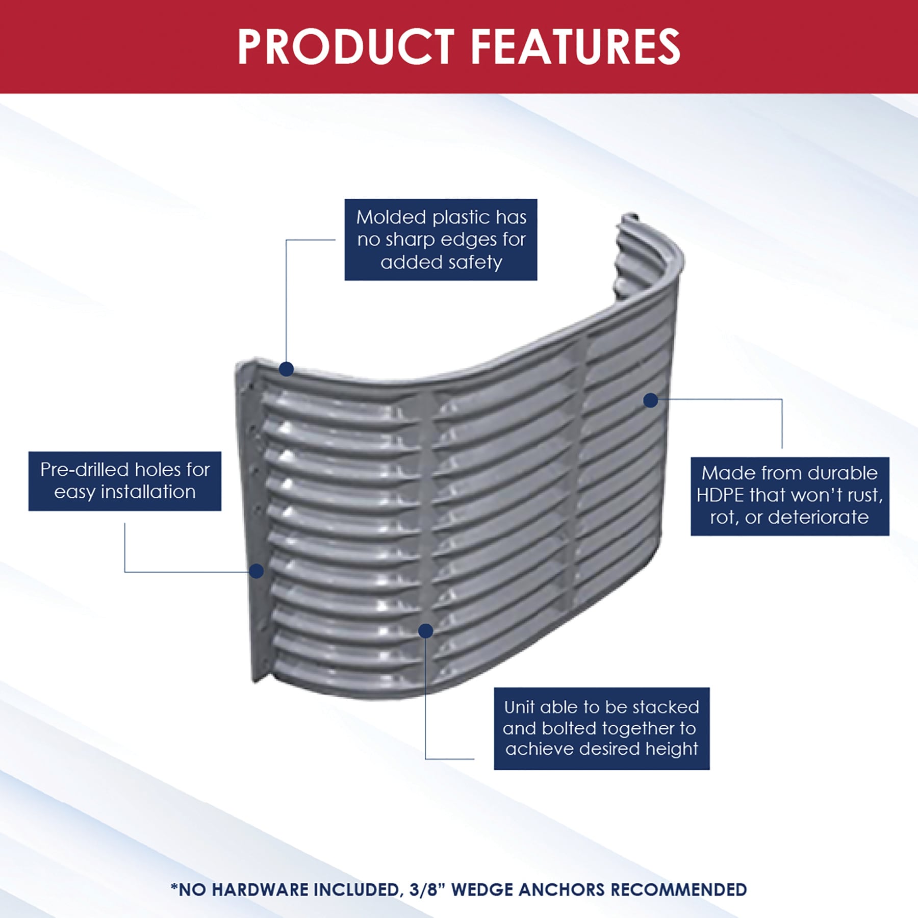 SHAPE PRODUCTS 3724AWE Area-Wall-Window-Wells - View #3